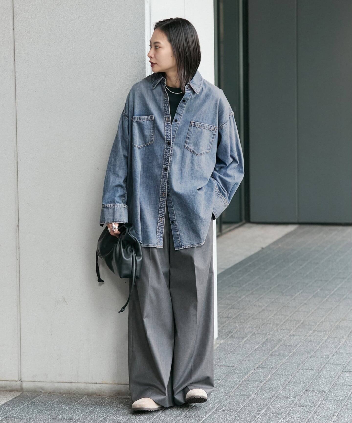 追加2》ライトオンスデニムシャツ（シャツ／ブラウス）｜JOURNAL