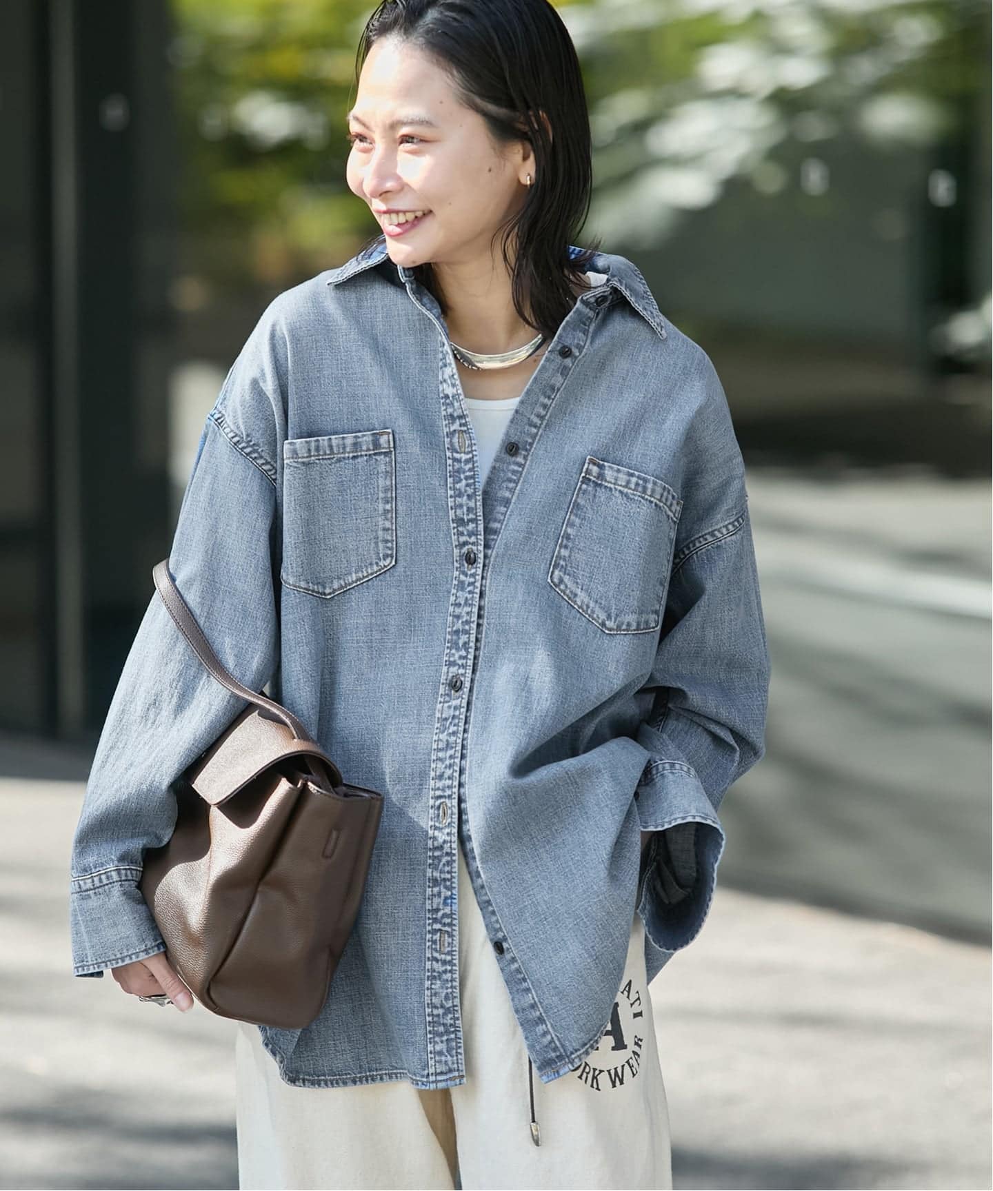 追加2》ライトオンスデニムシャツ（シャツ／ブラウス）｜JOURNAL