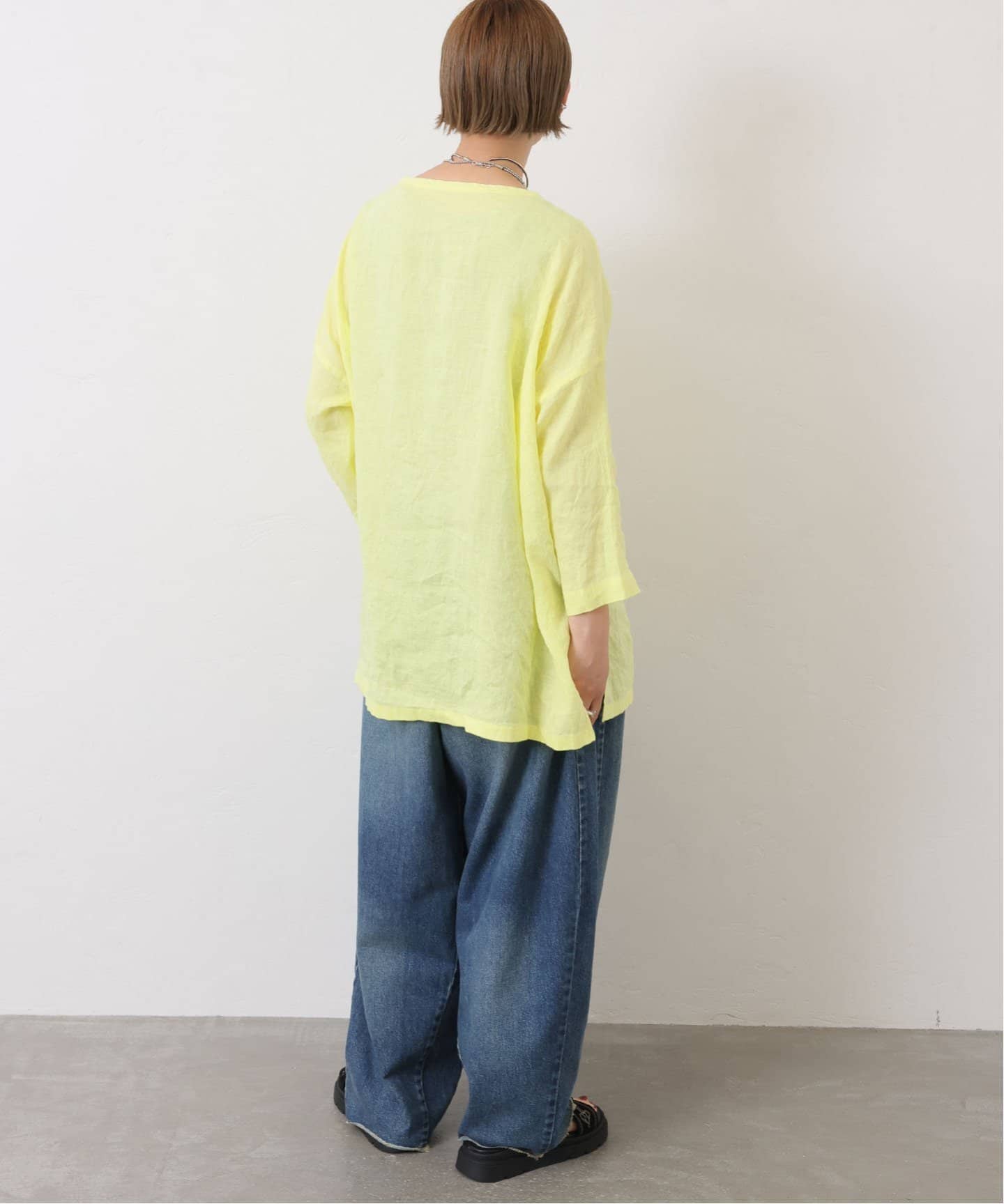 追加》エアリネン Plain-ブラウス（シャツ／ブラウス）｜journal