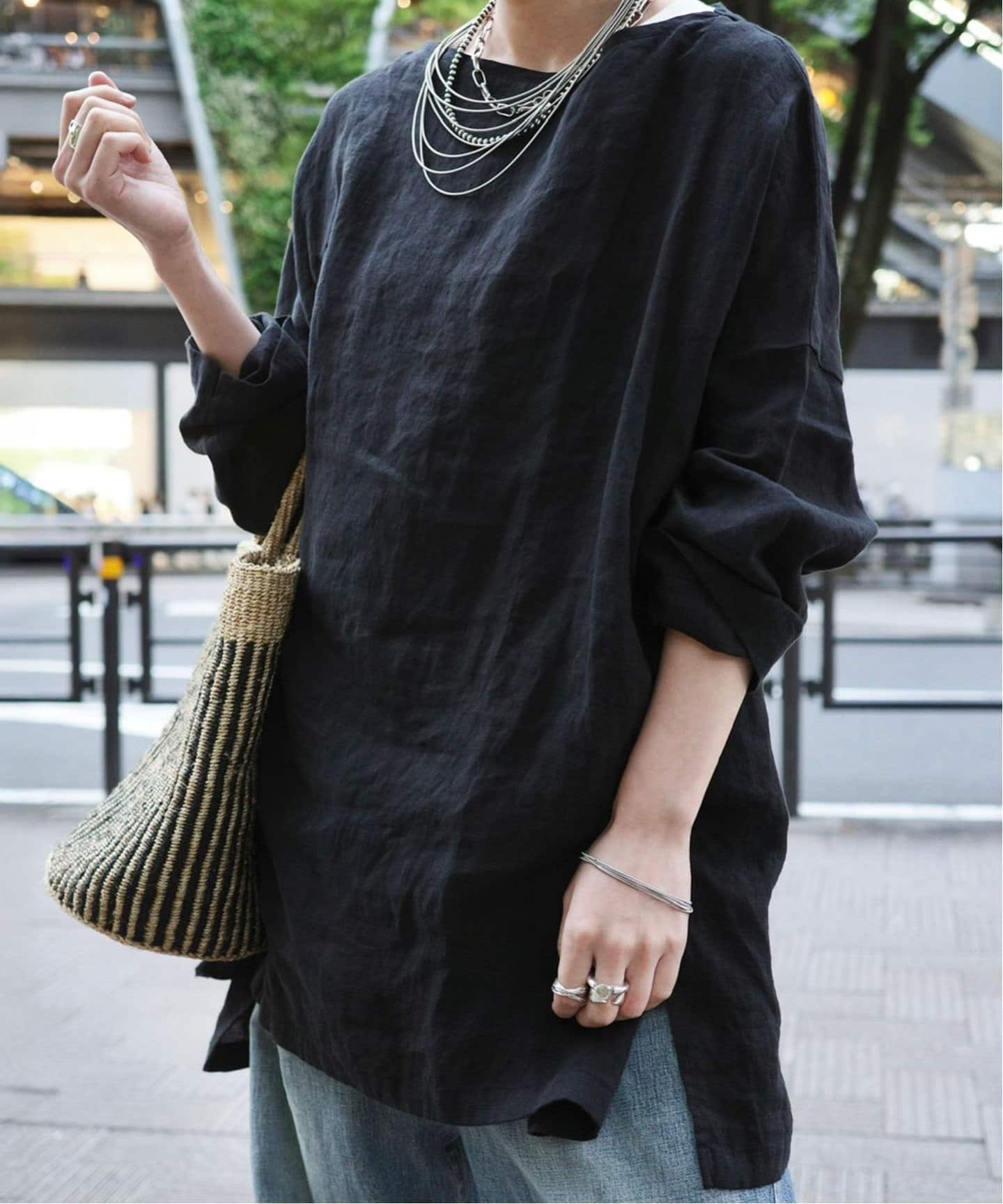 追加》エアリネン Plain-ブラウス（シャツ／ブラウス）｜journal