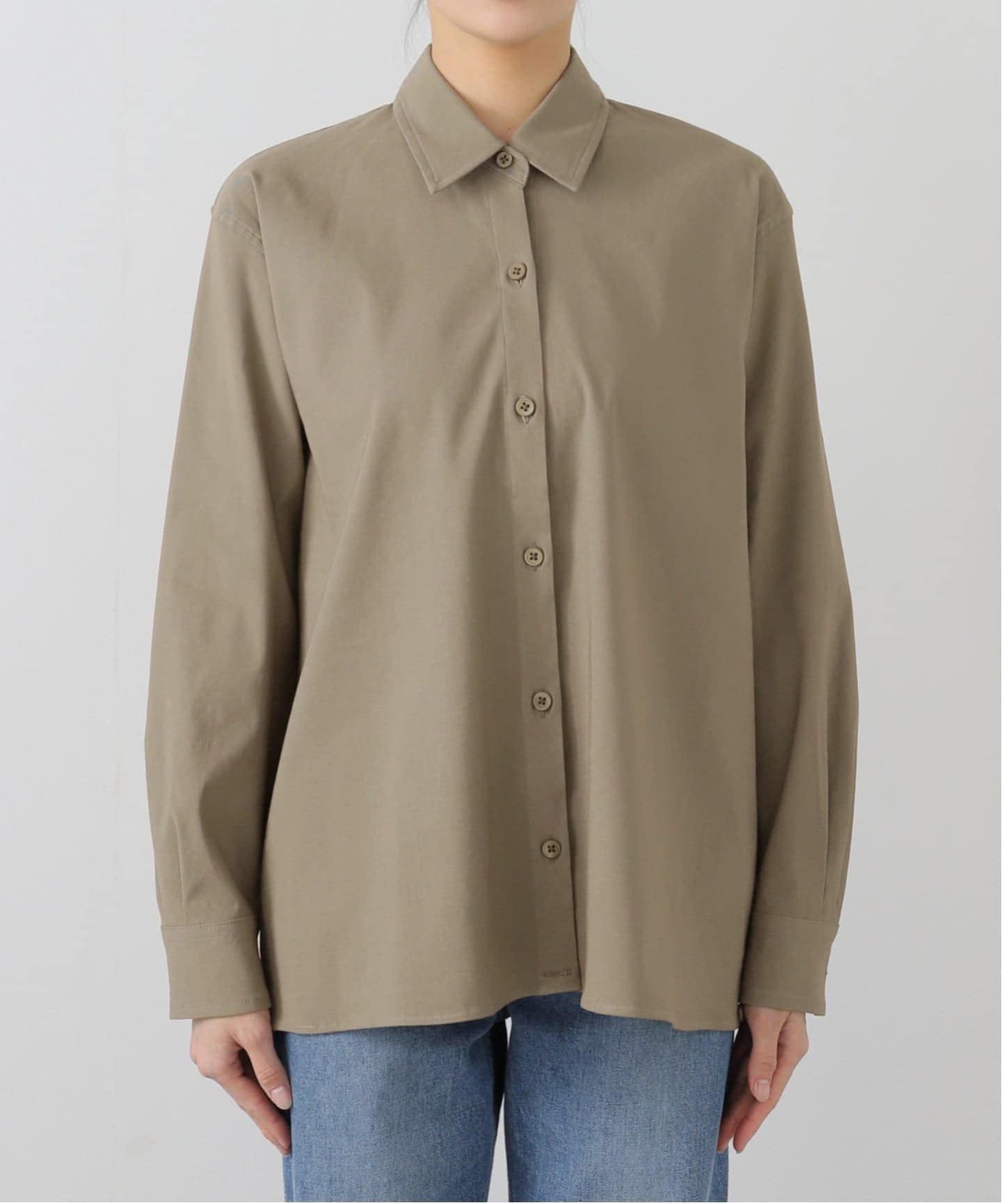 STRETCH TWILL CACHE シャツ（シャツ／ブラウス）｜Deuxieme Classe