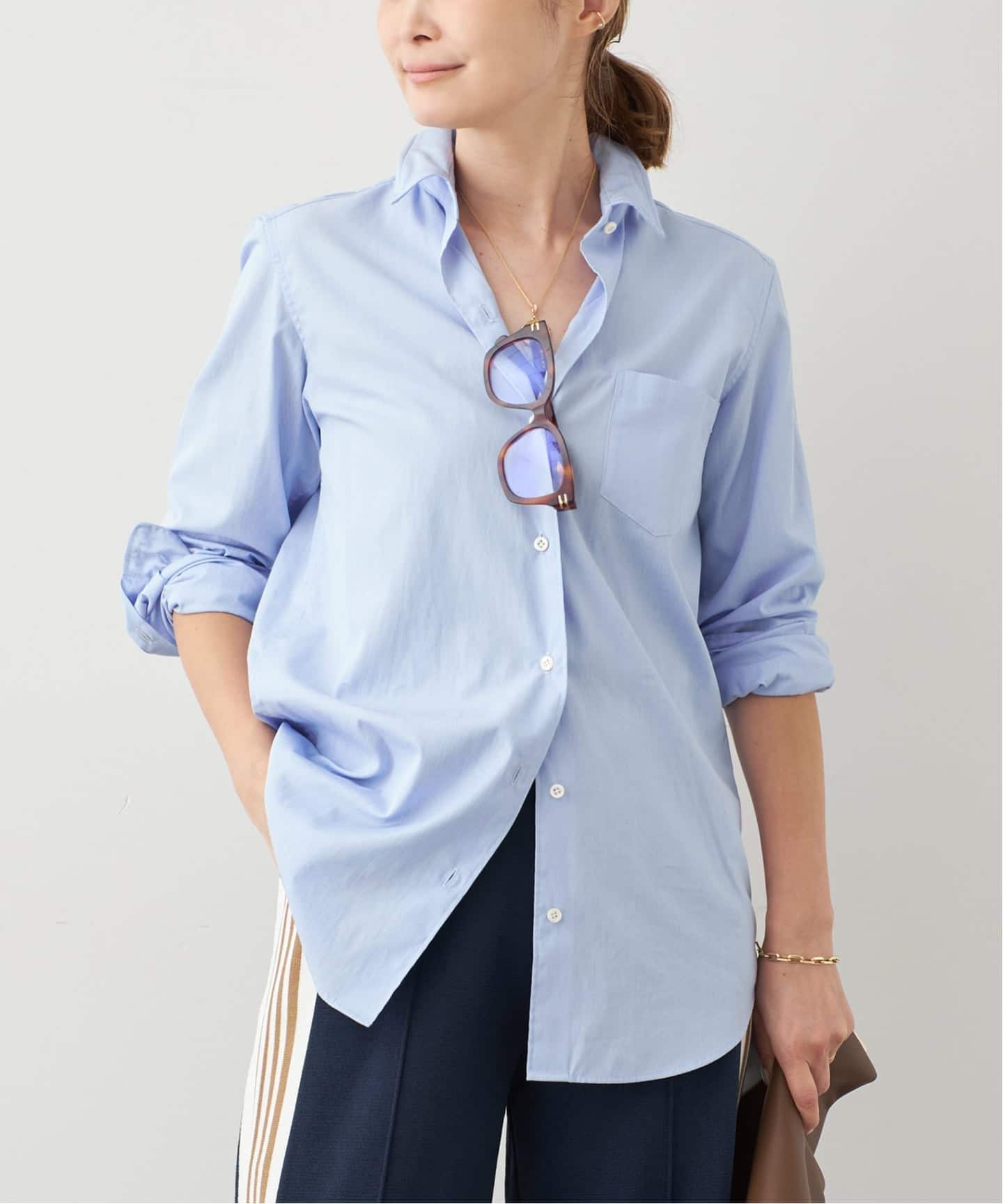 ワイヤーウォッシュシャツ（シャツ／ブラウス）｜Deuxieme Classe