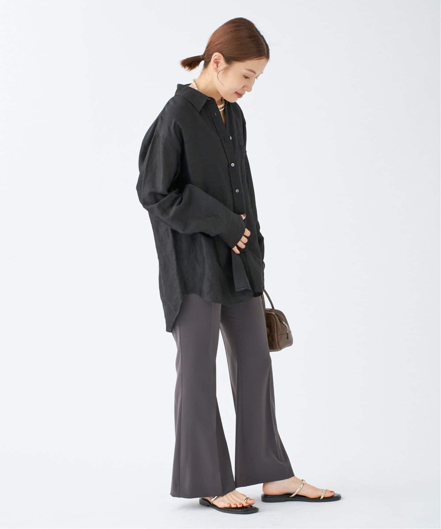 ラミーリヨセルロングシャツ（シャツ／ブラウス）｜IENA（イエナ）の