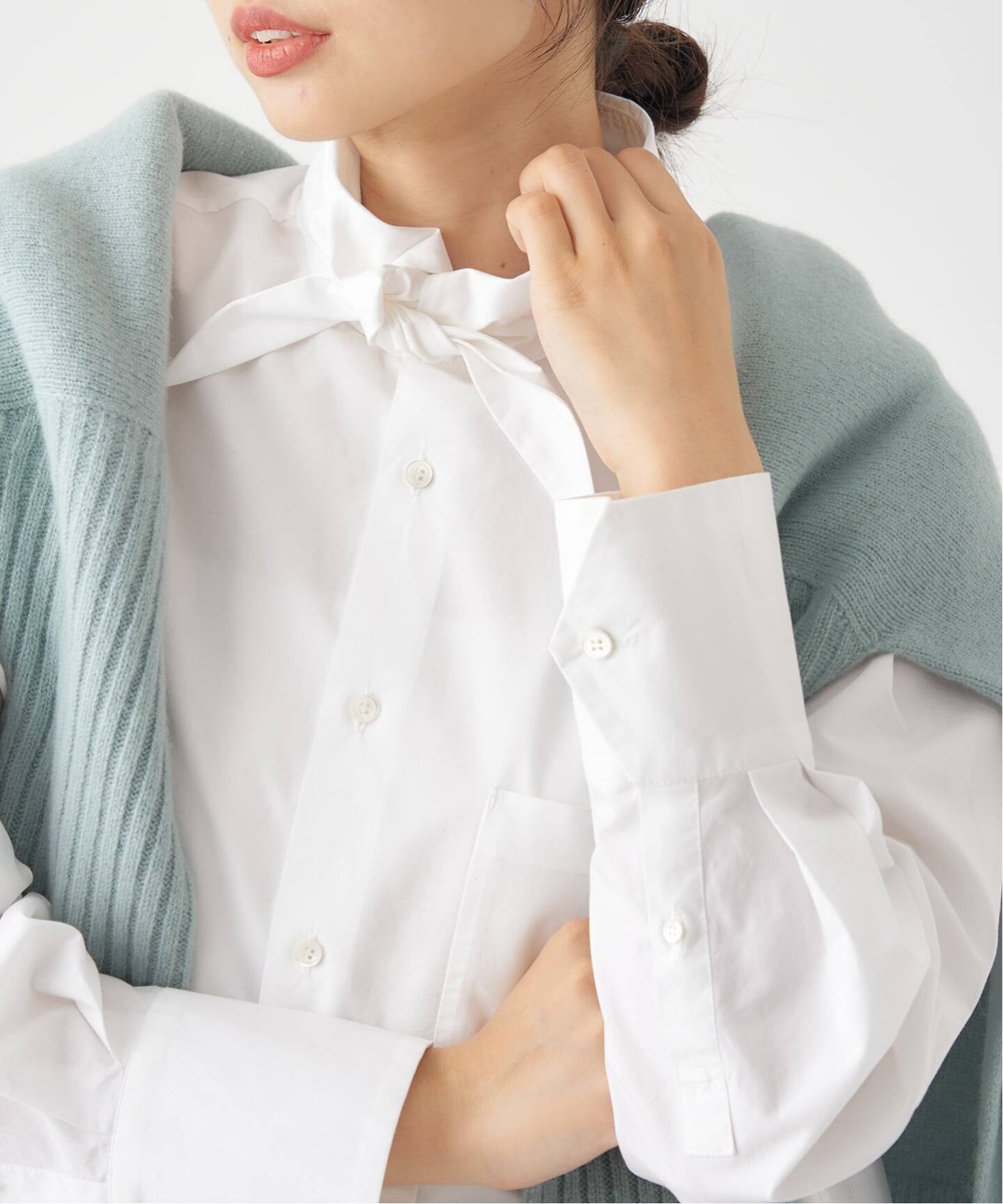 ボウポイントカラーシャツ（シャツ／ブラウス）｜IENA（イエナ）の通販