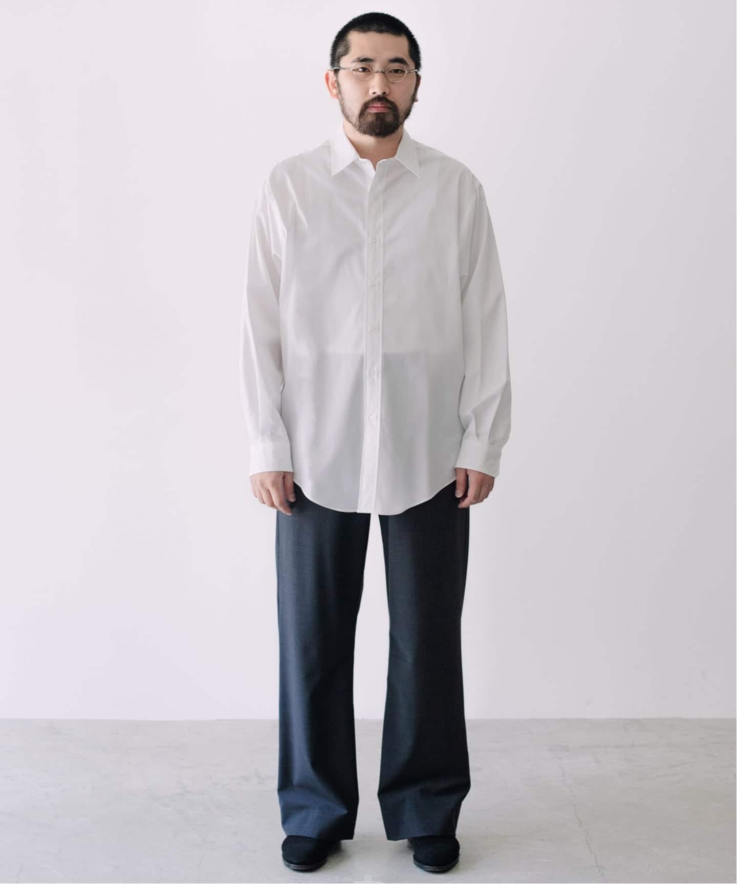 LE / エルイー】 EX WIDE RG SH：ワイドレギュラーシャツ（シャツ