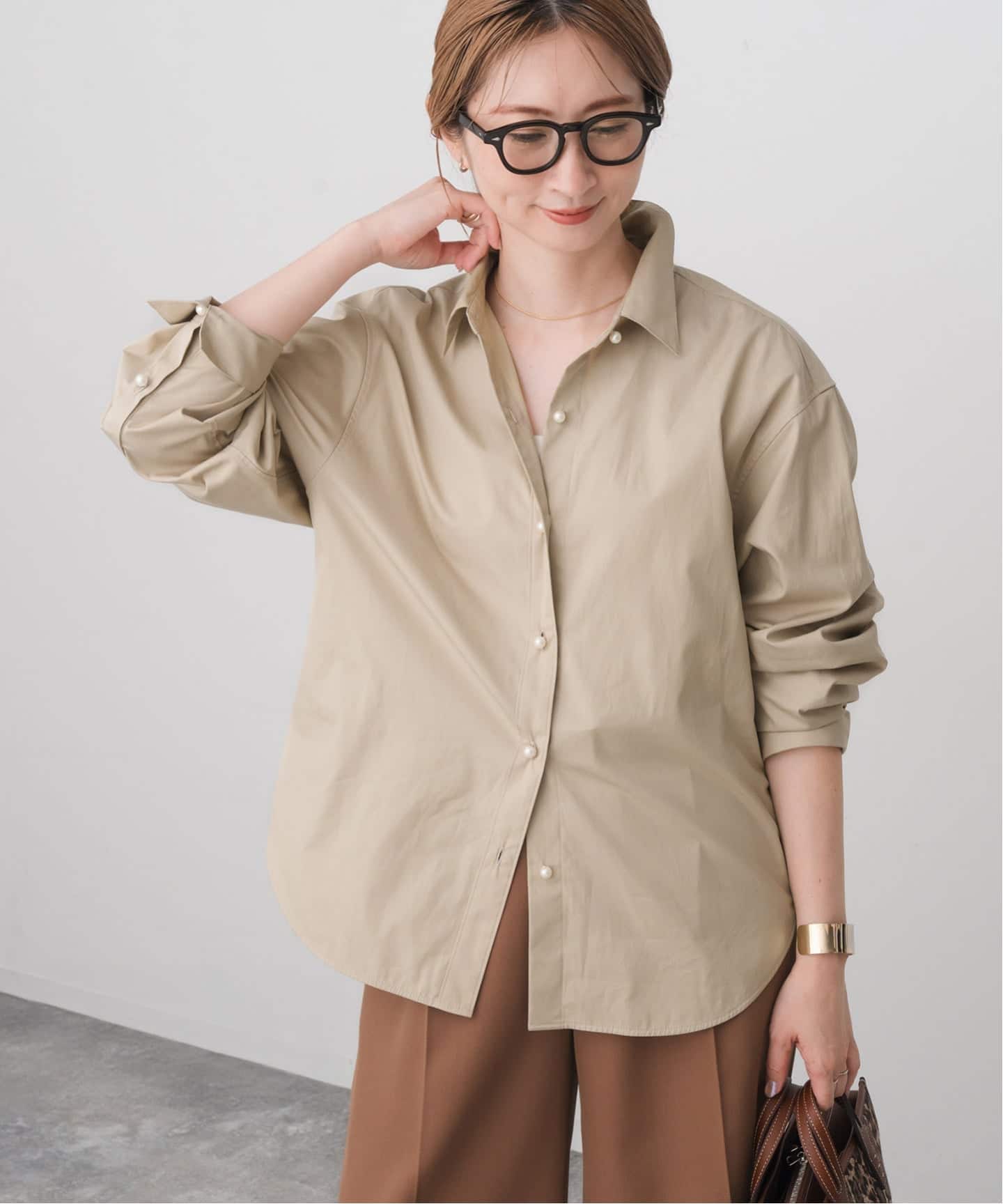 追加》パールボタンシャツ（シャツ／ブラウス）｜Spick and Span