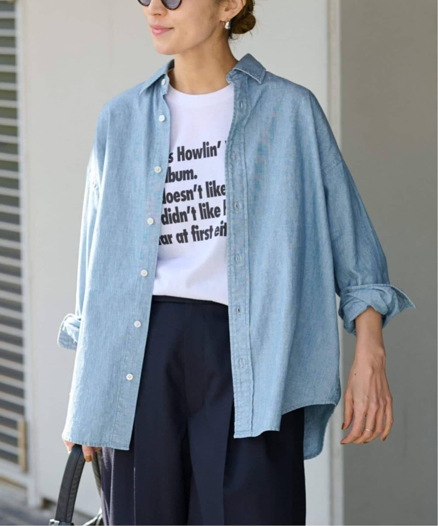 ≪追加≫ダンガリーシャツ（シャツ／ブラウス）｜FRAMeWORK（フレーム