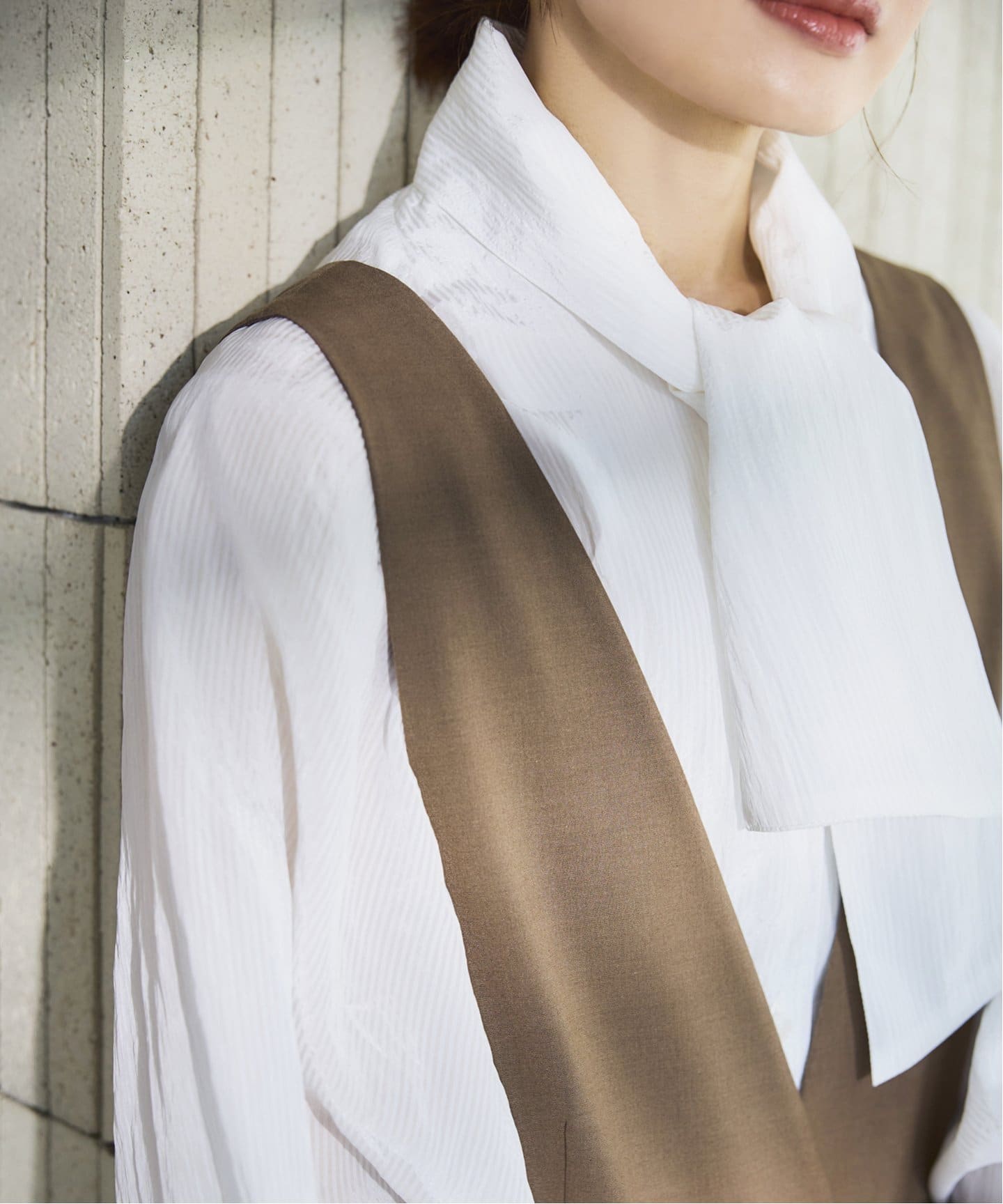 ＆NAVY 2way ボウタイ ブラウス（シャツ／ブラウス）｜IENA（イエナ