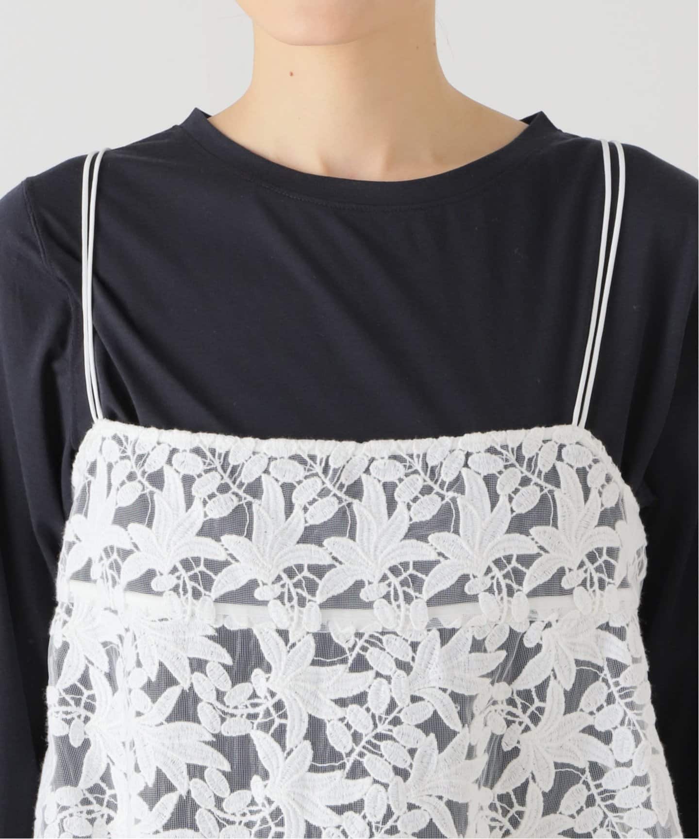 WEB限定/追加》レースショートキャミソール（キャミソール）｜IENA