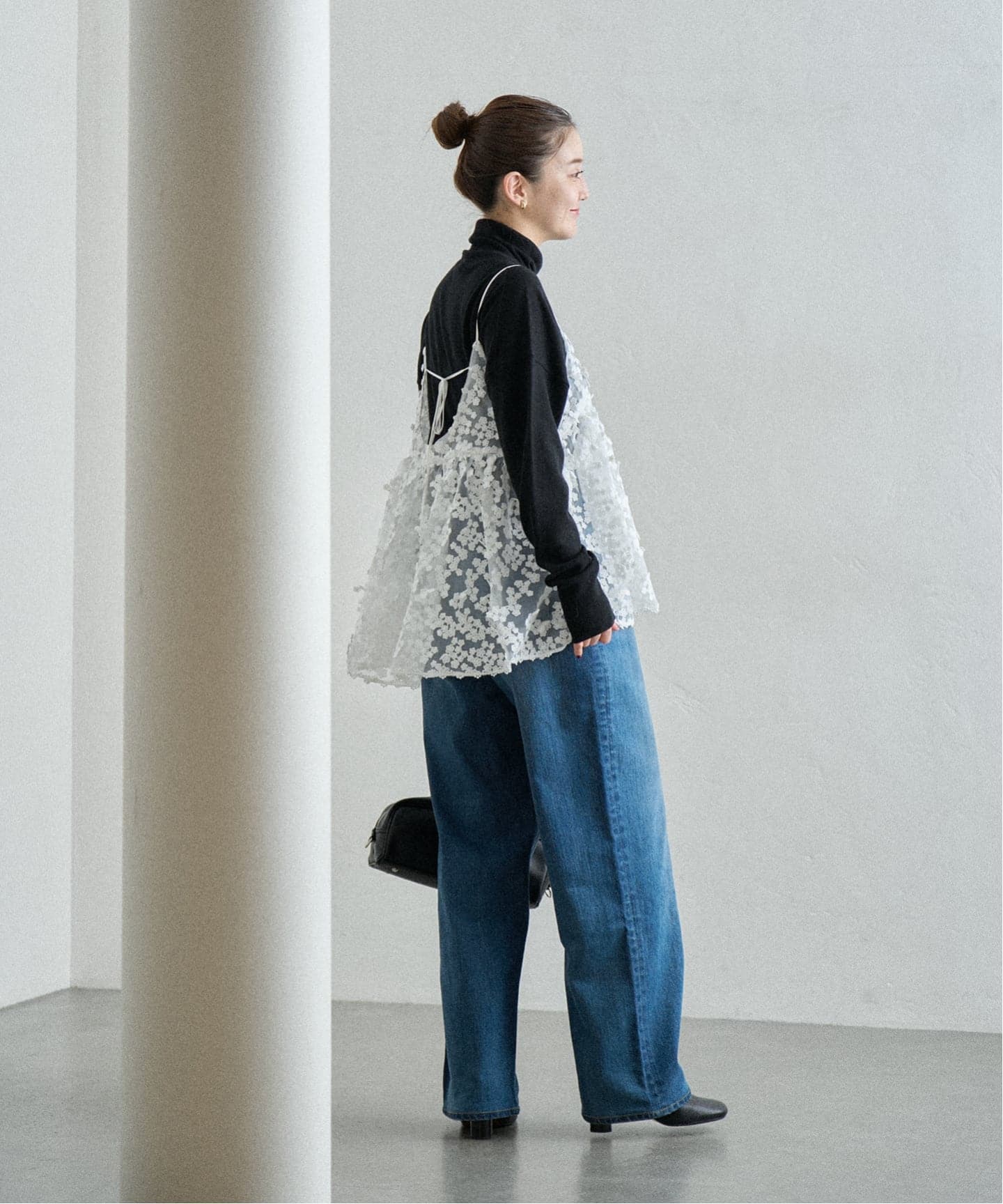 WEB限定/追加2》フラワーエンブロイダリー キャミソール（キャミソール