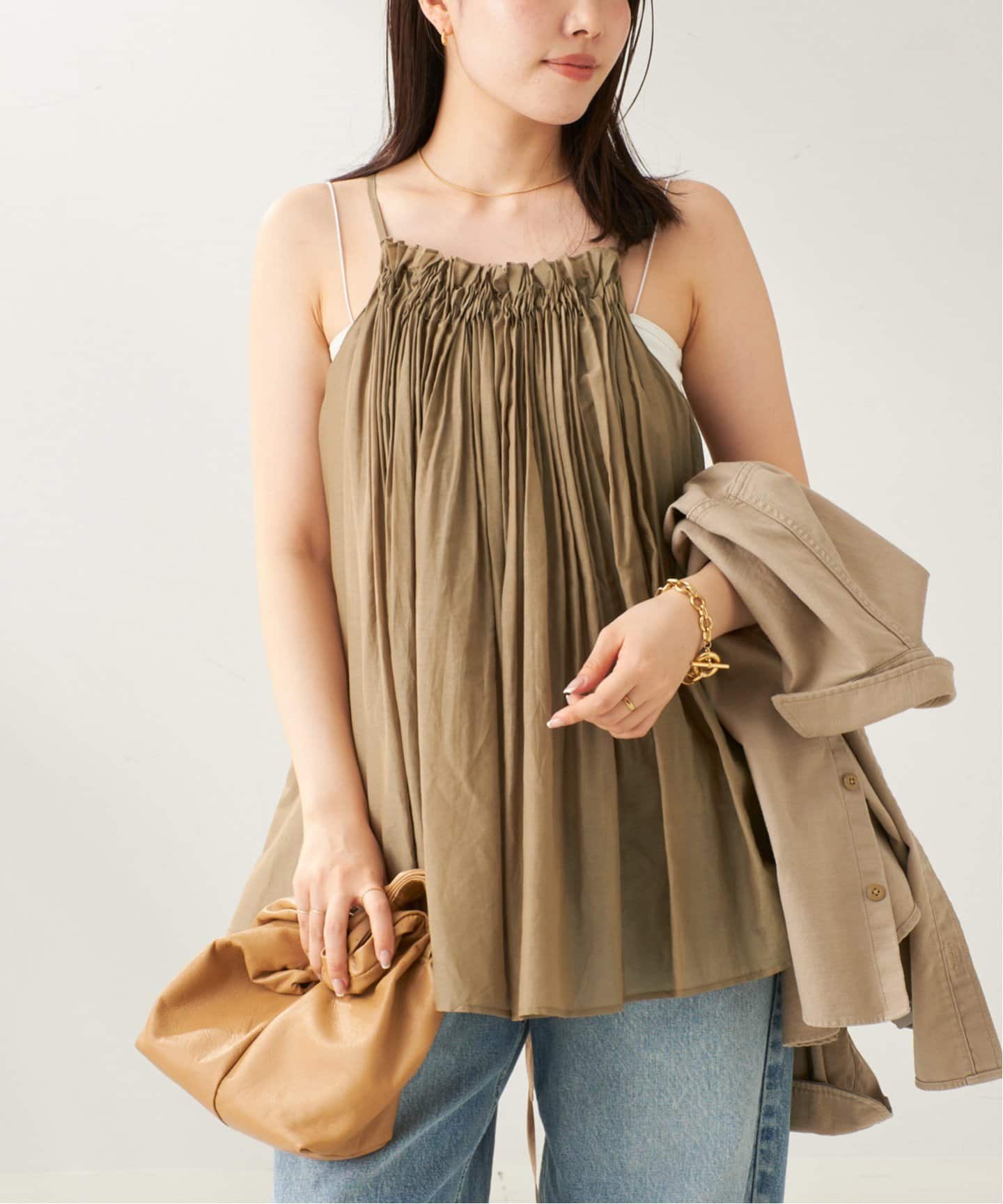 GATHERED DESIGN キャミ（キャミソール）｜Plage（プラージュ）の通販