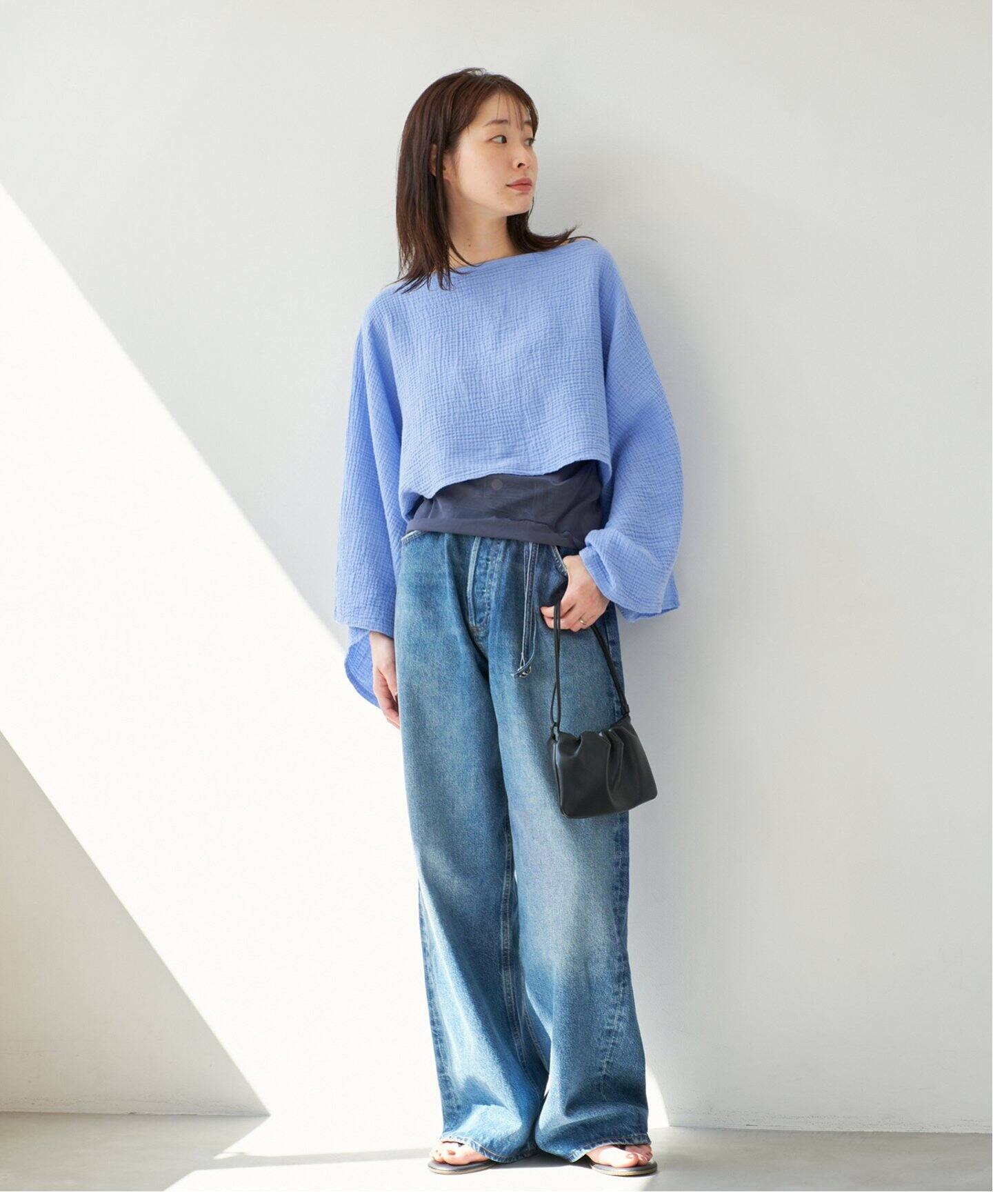 LES ATELIERS FRANCAIS DE CONFECTION 別注 TUBE ブラウス（シャツ