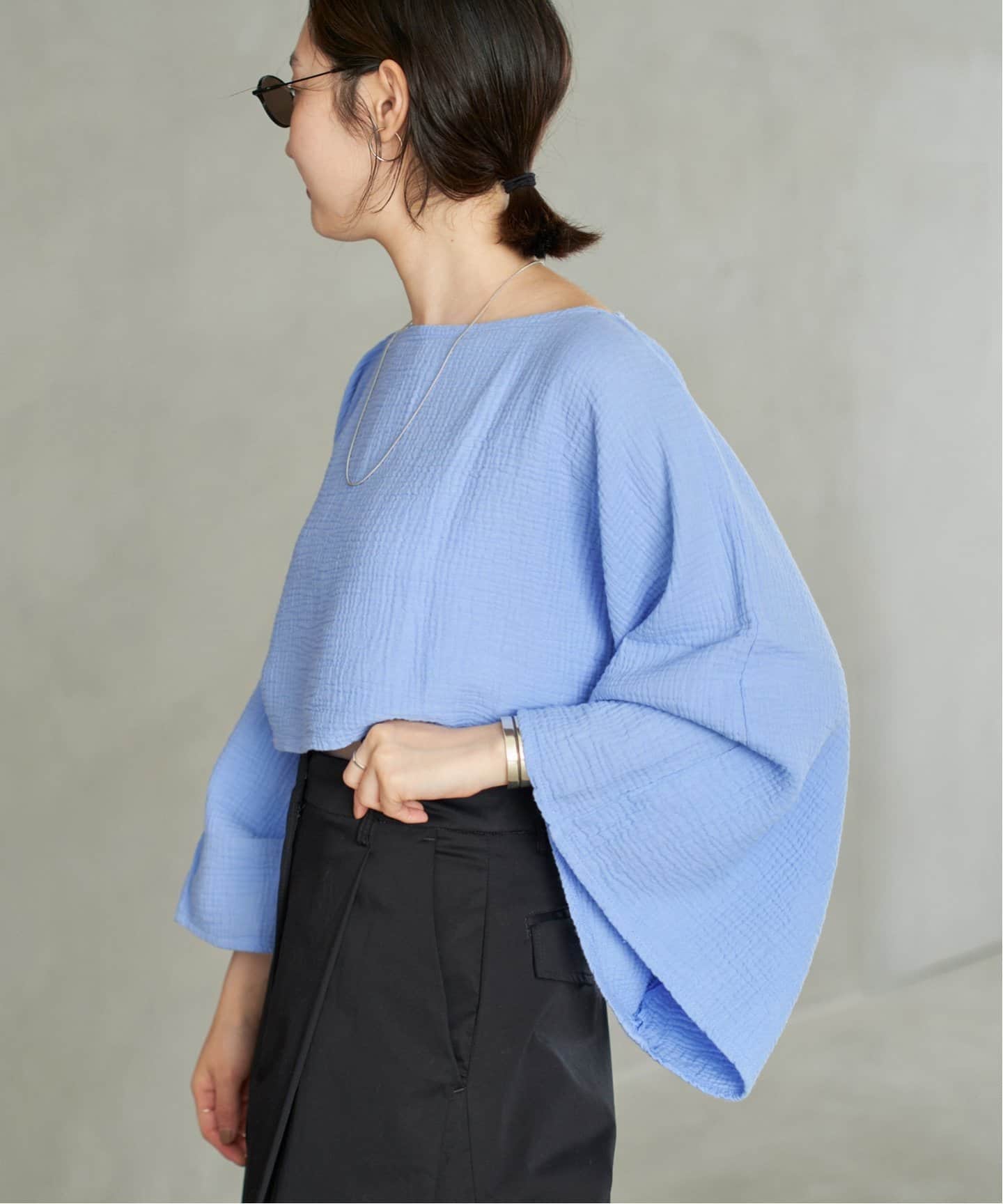 LES ATELIERS FRANCAIS DE CONFECTION 別注 TUBE ブラウス（シャツ