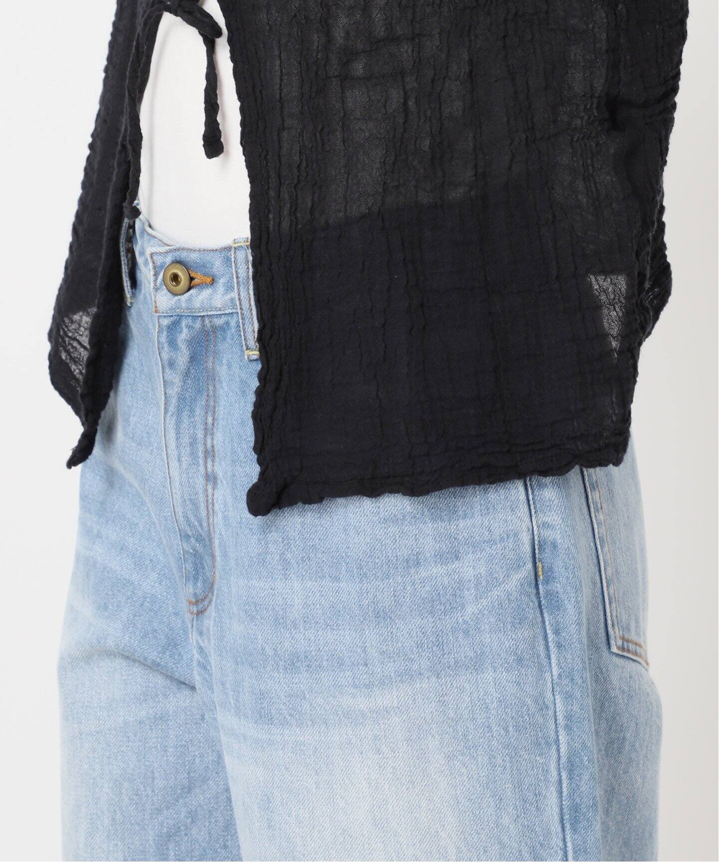 追加》LES ATELIERS FRANCAIS DE CONFECTION 別注 2WAY RBN トップス