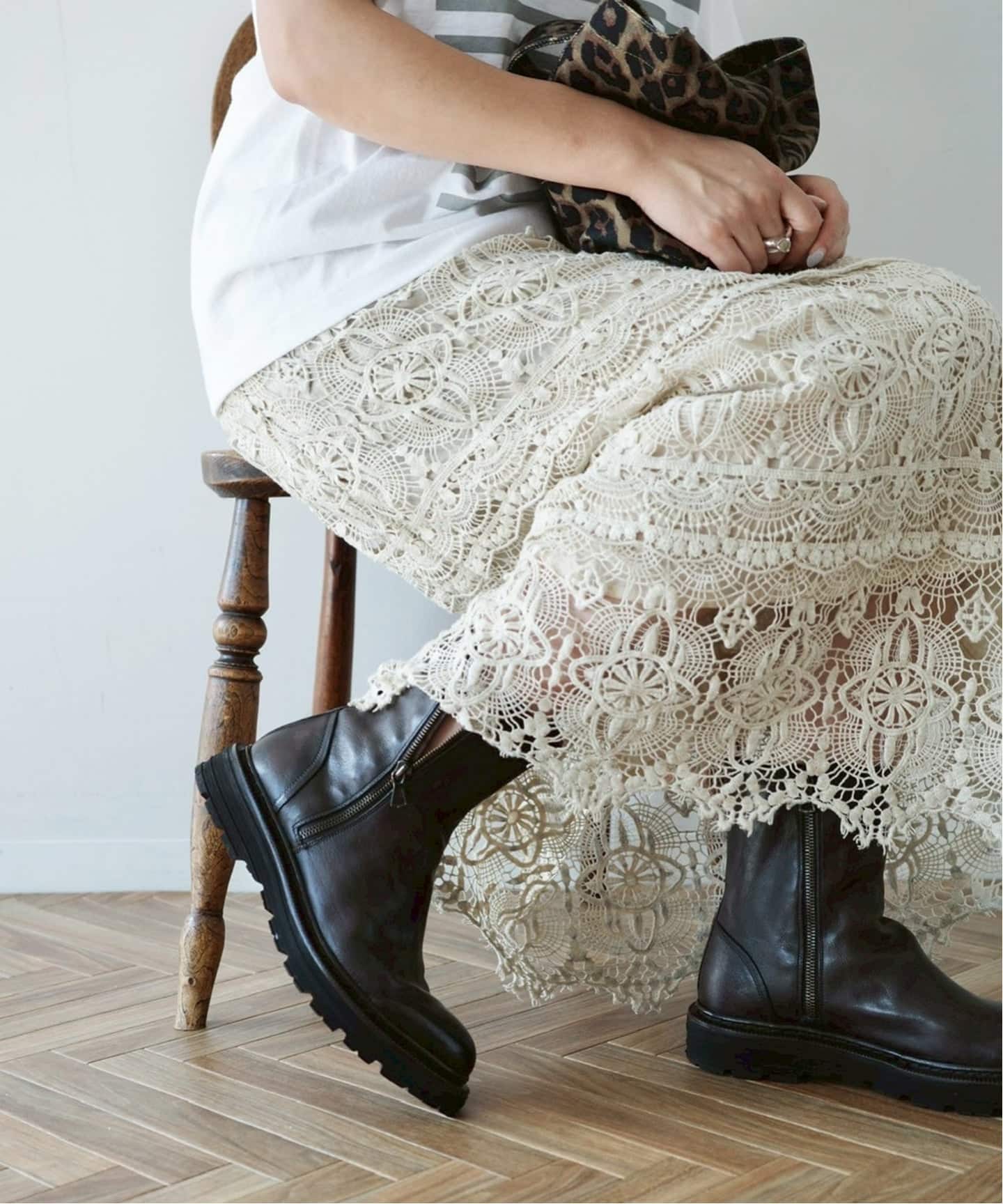 追加3》レースMIXスカート（その他スカート）｜journal standard luxe