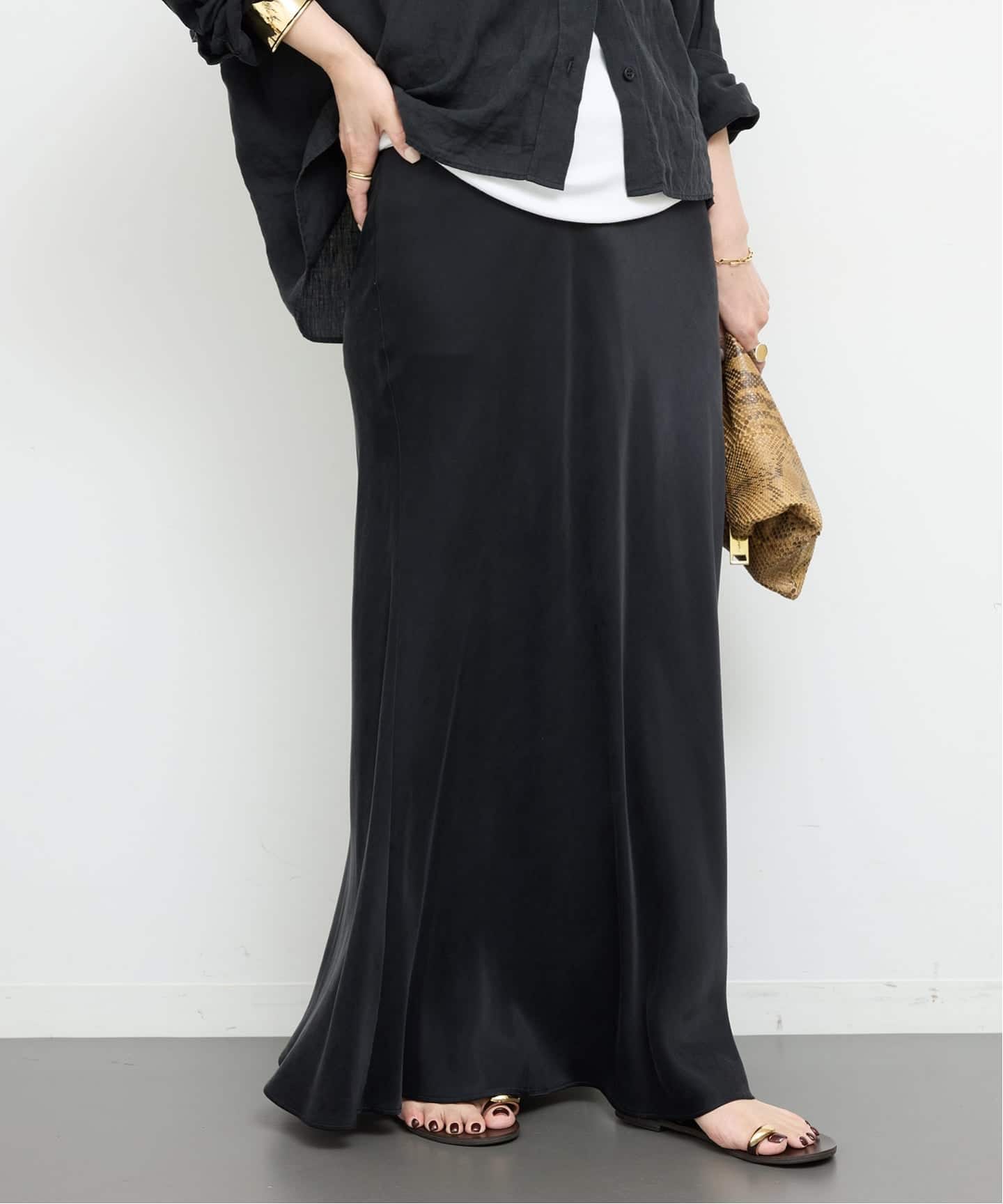 追加 Cu/R Maxi スカート（ロング・マキシ丈スカート）｜Deuxieme