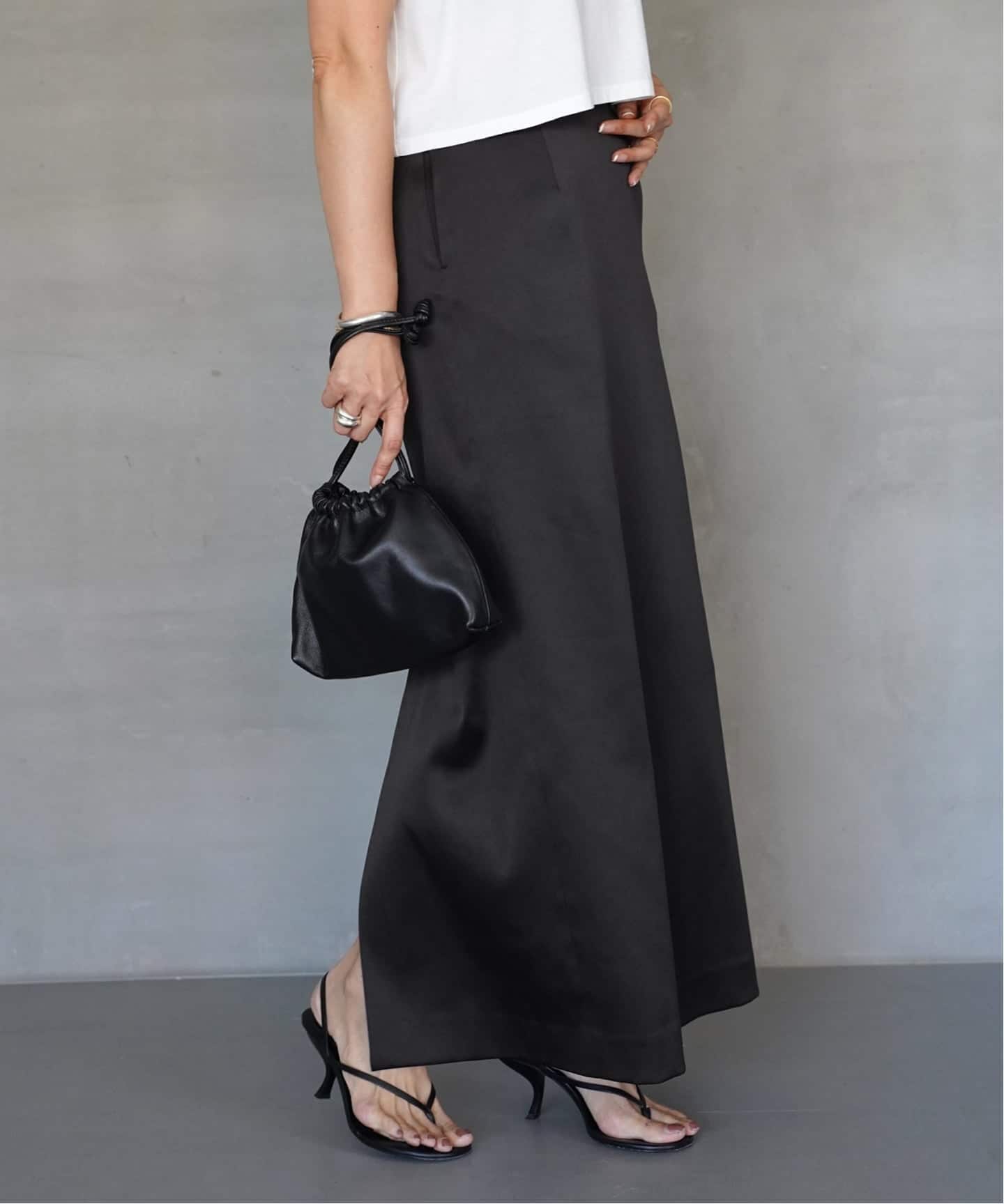 CELERI SATIN スカート（ロング・マキシ丈スカート）｜Deuxieme Classe
