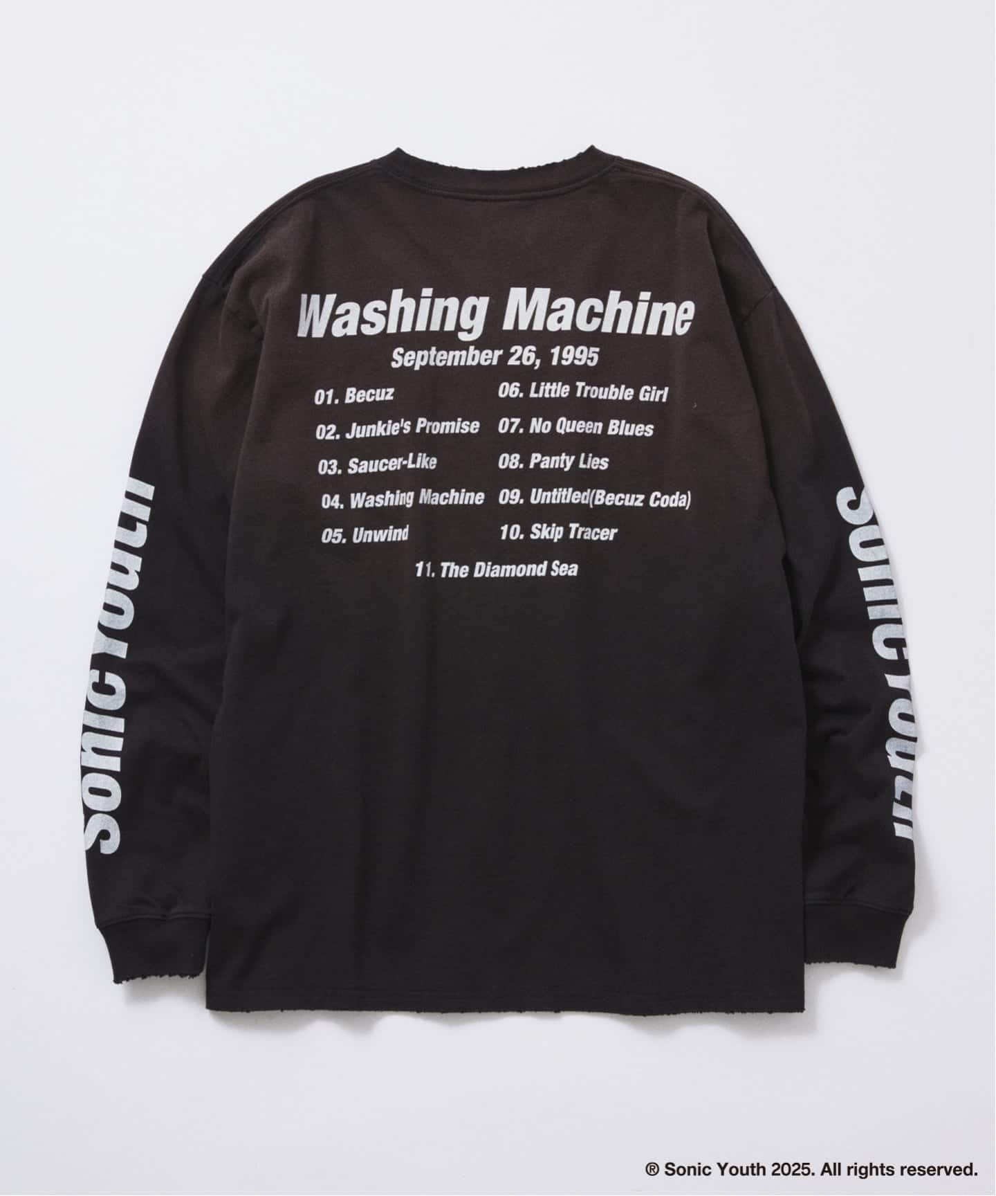 SONIC YOUTH / ソニック・ユース 別注 プリント ロンT（Tシャツ