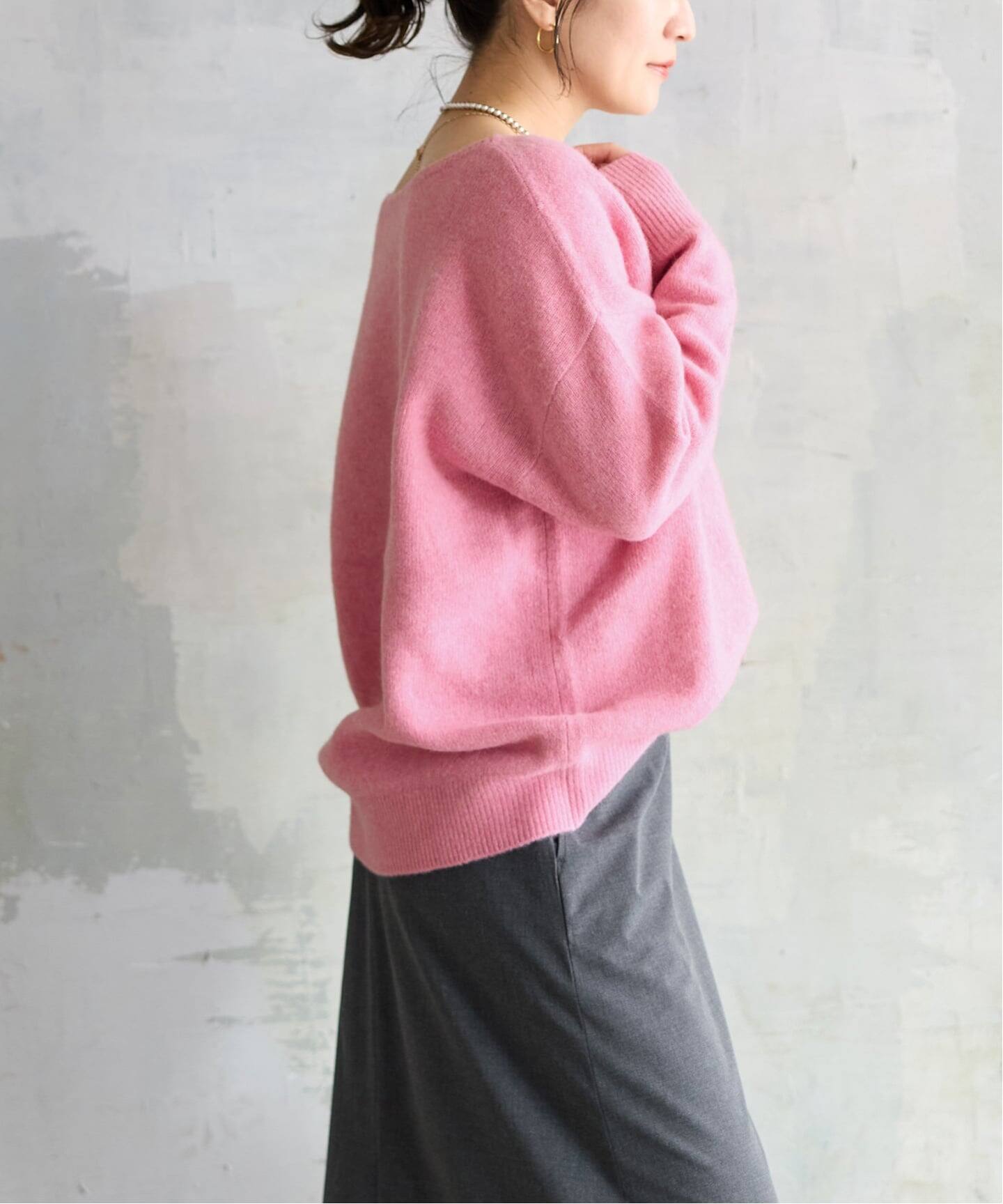 FOX WOOL 2WAY Vネックプルオーバー（ニット／セーター）｜JOURNAL