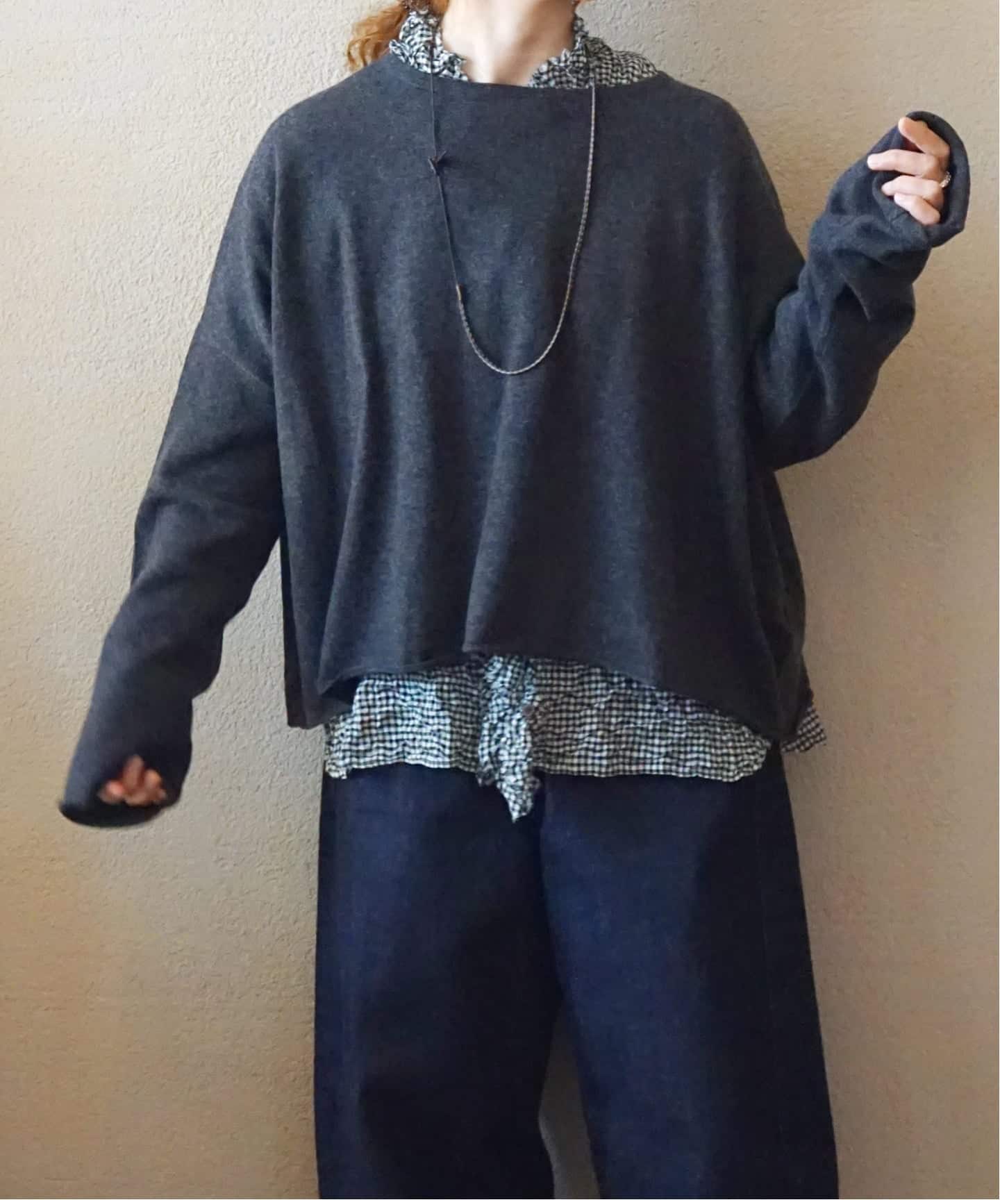 カシミヤ ワイドプルオーバー（ニット／セーター）｜journal standard