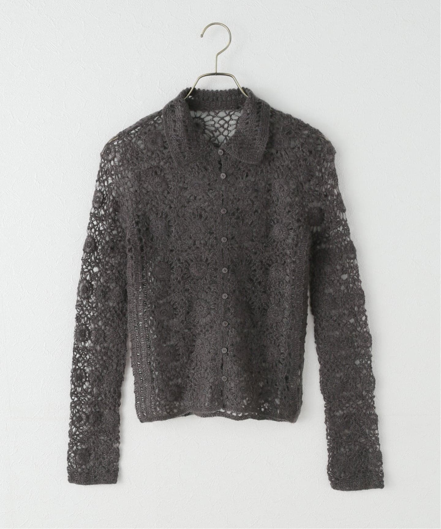 TODAYFUL/トゥデイフル】Mohair Crochet Knitshirts（ニット／セーター