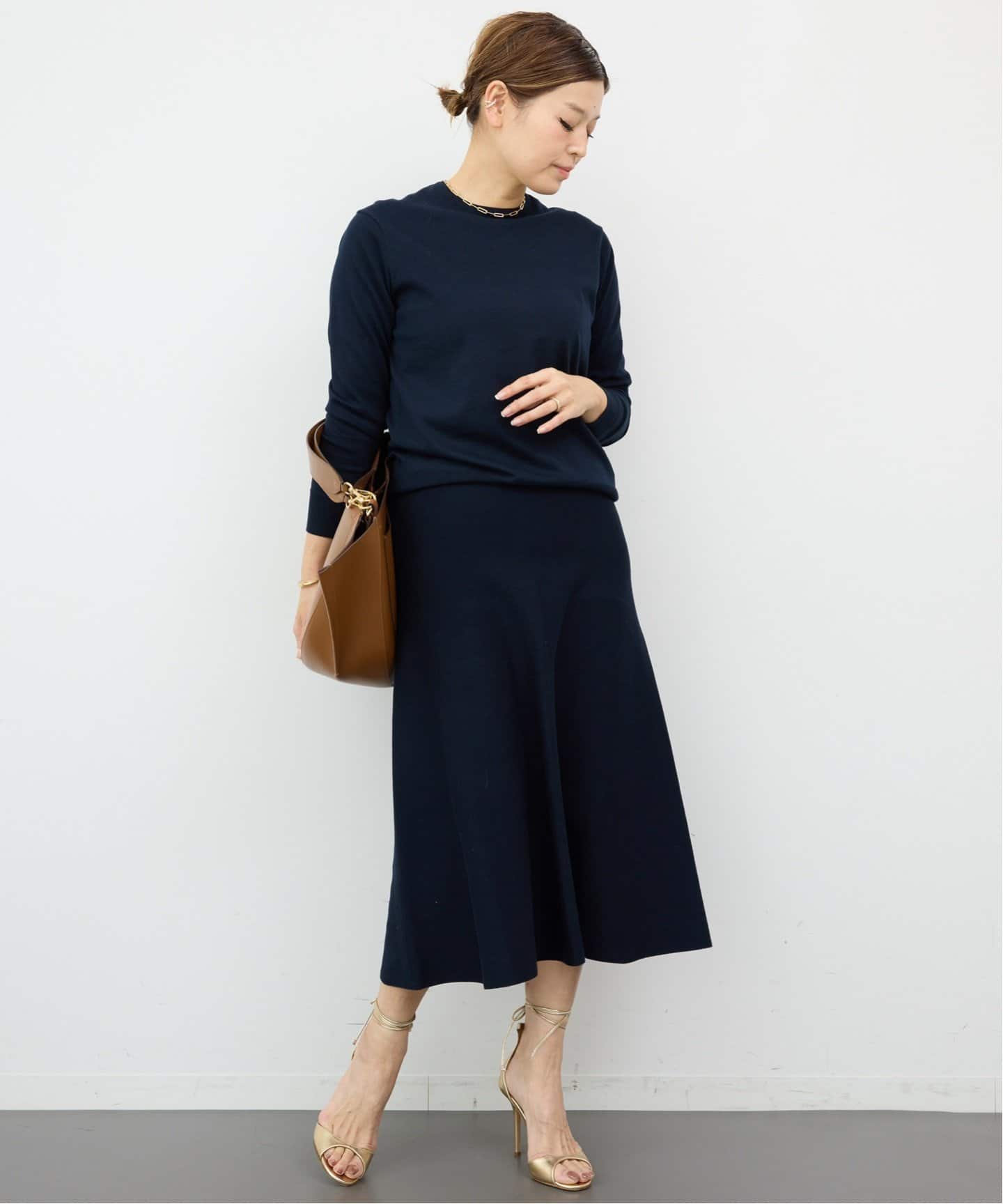 FF30 GIZA クルーネック プルオーバー（ニット／セーター）｜Deuxieme