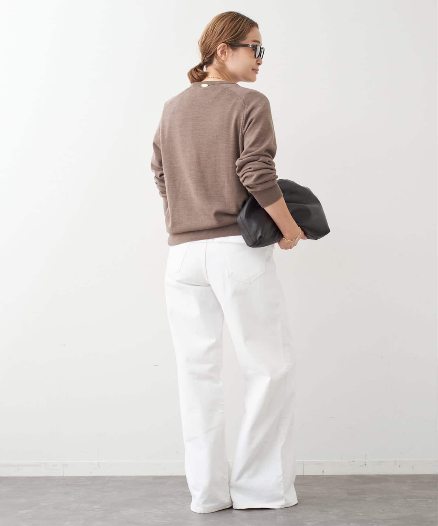 WISH クルーネック プルオーバー（ニット／セーター）｜Deuxieme