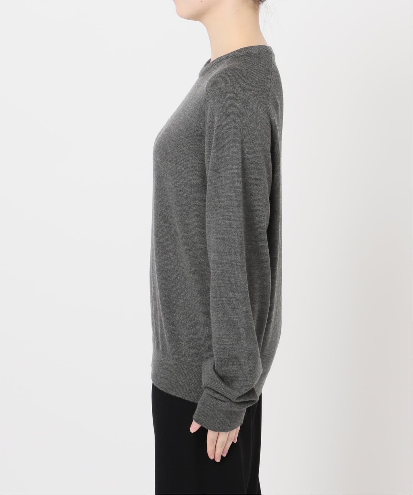 WISH クルーネック プルオーバー（ニット／セーター）｜Deuxieme