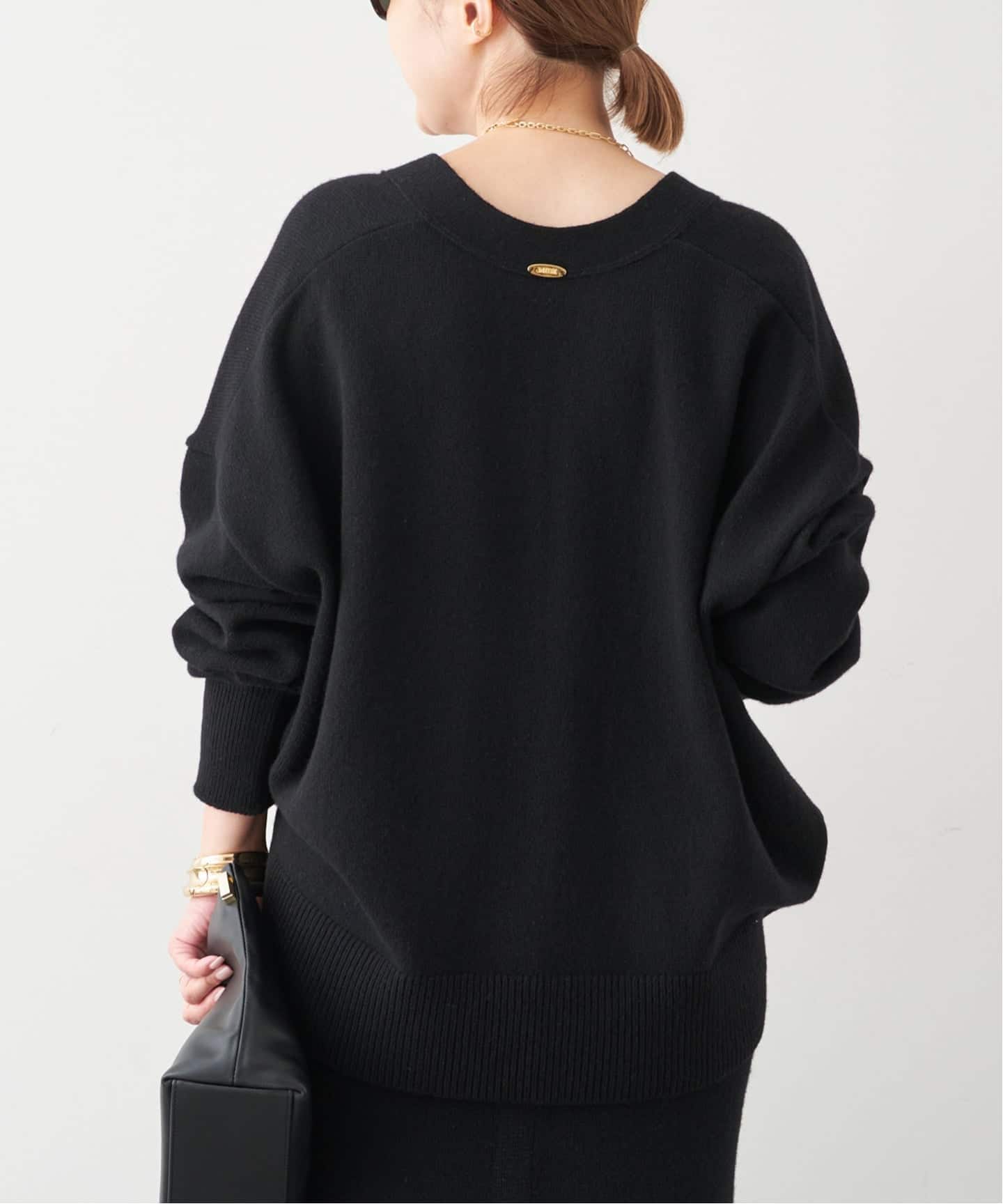 追加 OLBIA Vネック プルオーバー（ニット／セーター）｜Deuxieme