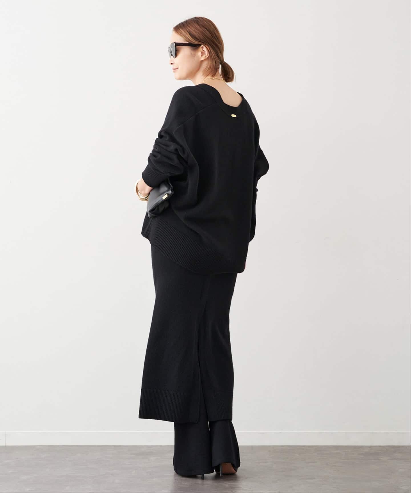 追加 OLBIA Vネック プルオーバー（ニット／セーター）｜Deuxieme