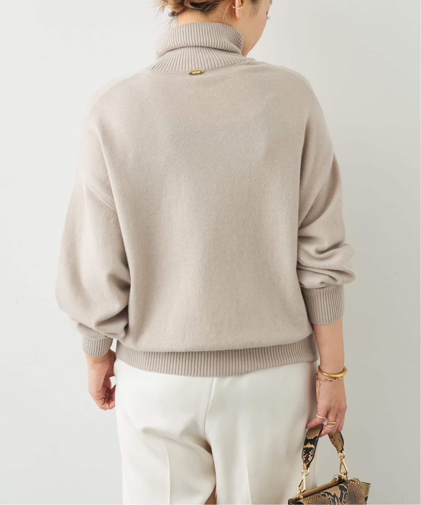 JUSPER タートルネック プルオーバー（ニット／セーター）｜Deuxieme