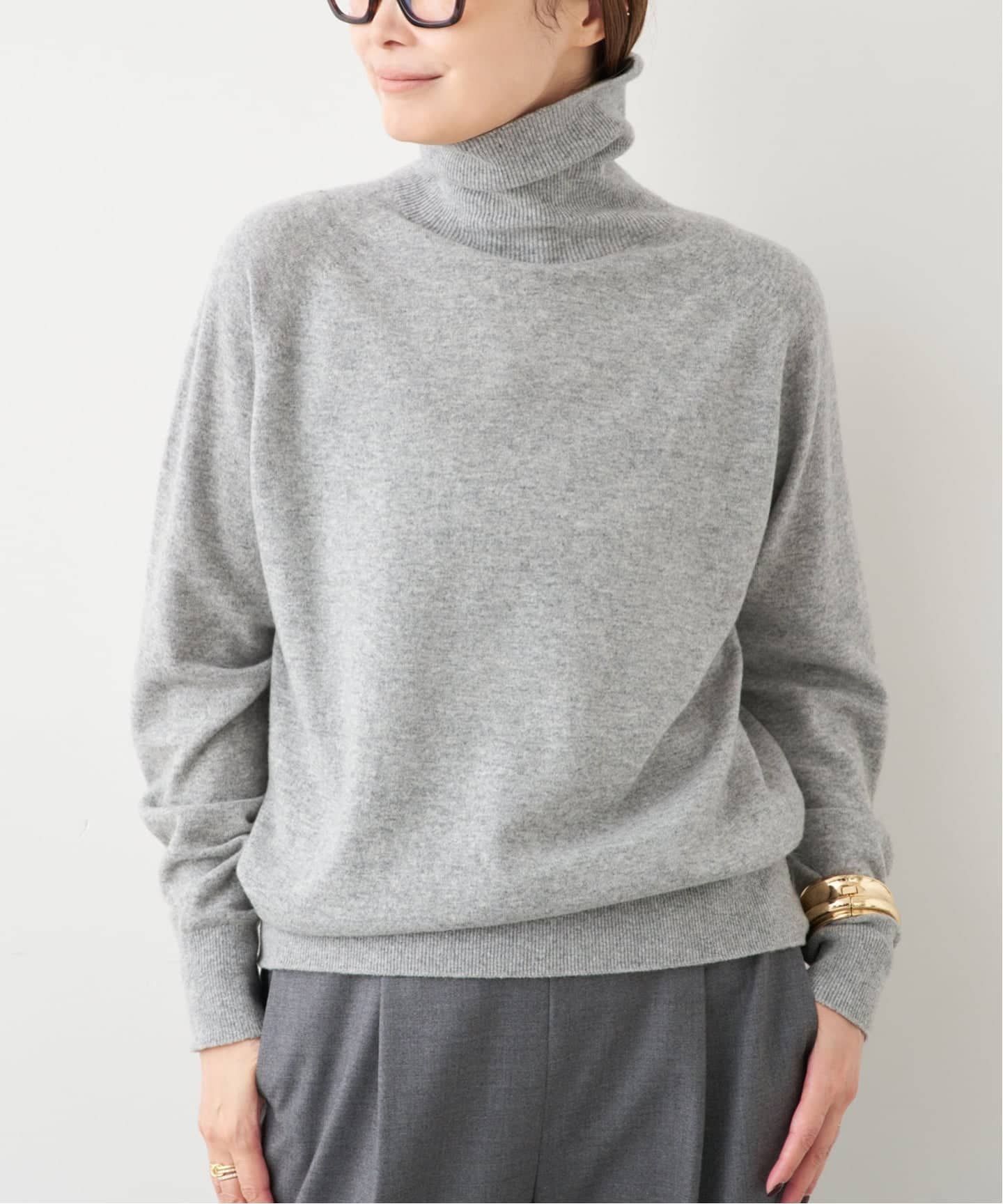 CAPRI タートルネック プルオーバー（ニット／セーター）｜Deuxieme