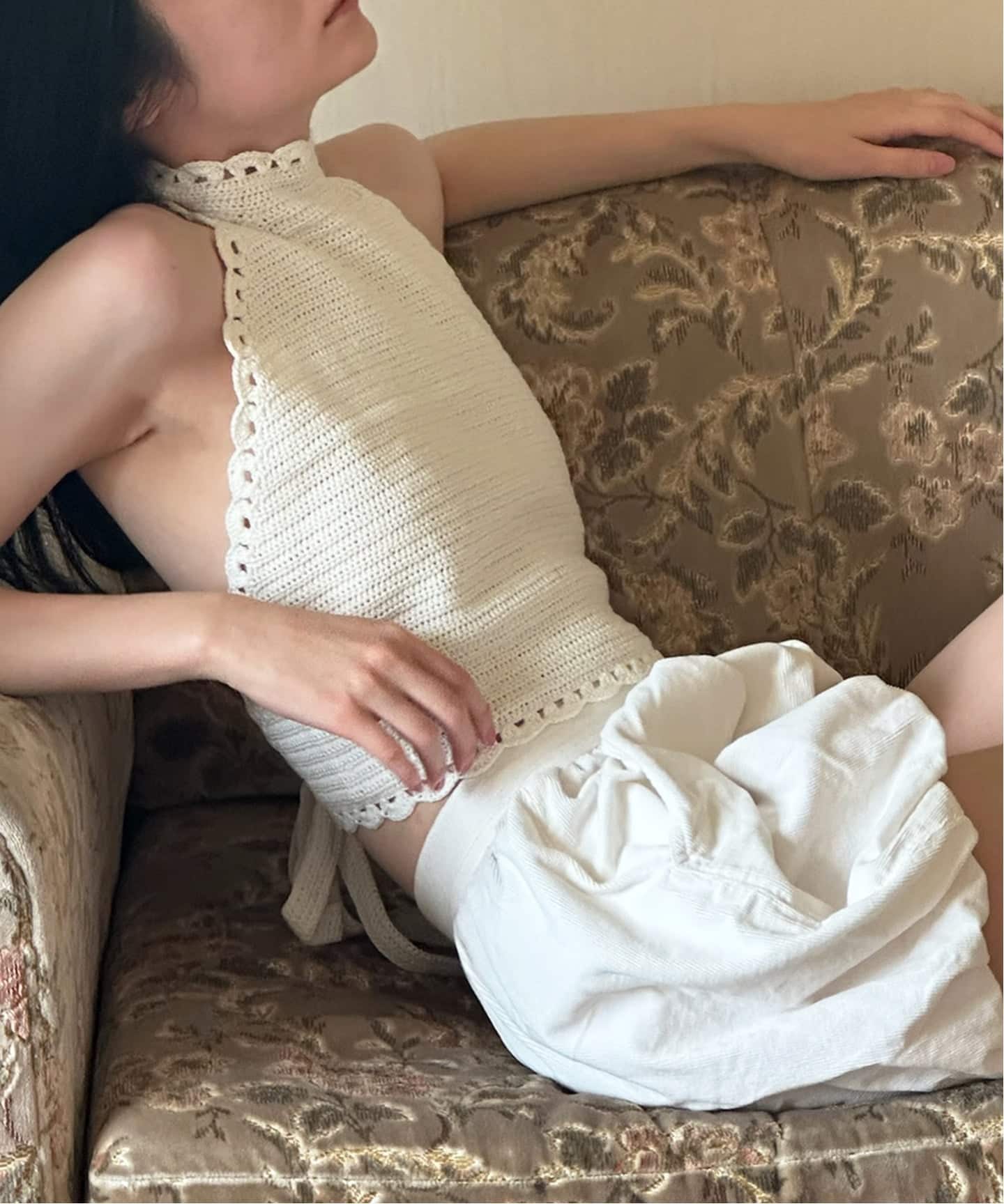 petite LULU クロシェホルタートップ（ニット／セーター）｜EDIT.FOR