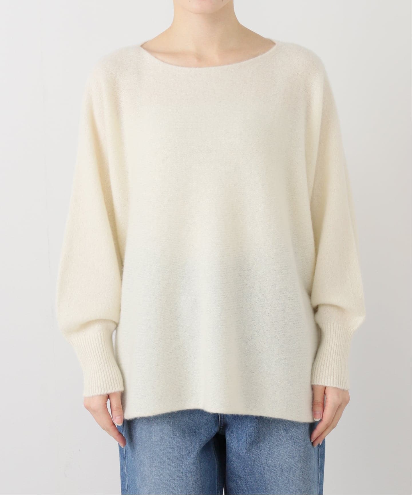 ピュア カシミヤ ドルマンプルオーバー（ニット／セーター）｜IENA
