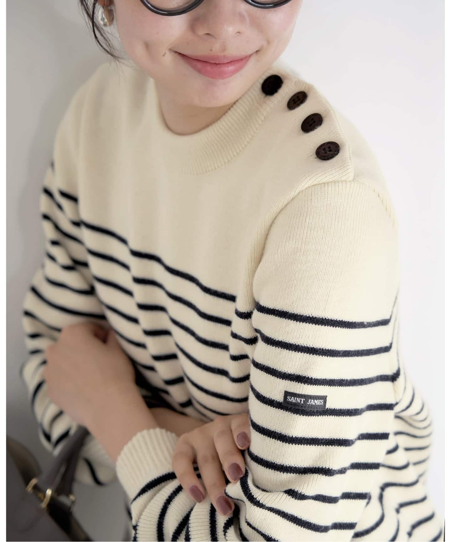 SAINT JAMES/セントジェームス BINIC PO プルオーバー（ニット