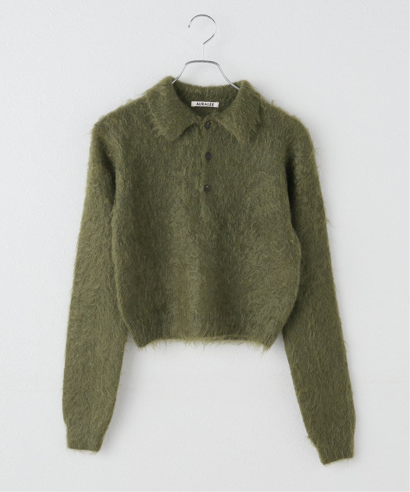AURALEE/オーラリー BRUSHED SUPER POLO ニット A25AP03KM（ニット