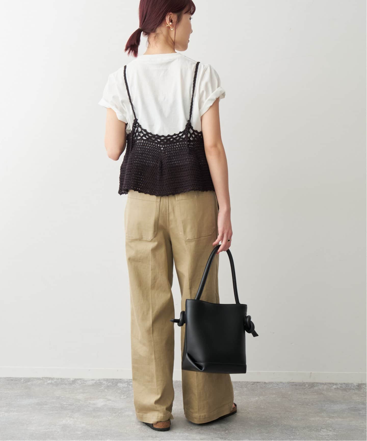 クロシェニットキャミソール（キャミソール）｜Spick and Span