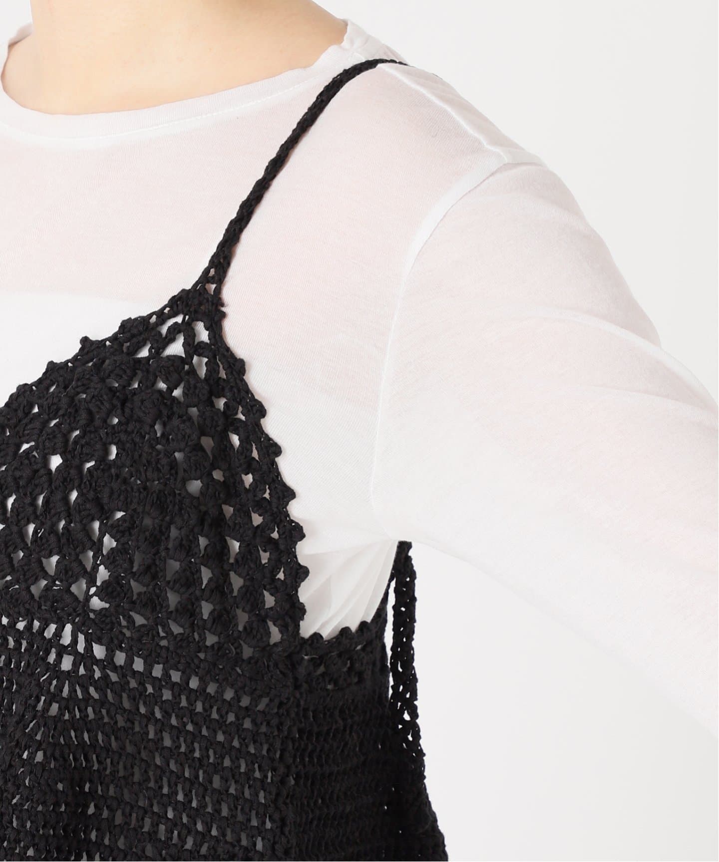 追加2》クロシェニットキャミソール（キャミソール）｜Spick and Span