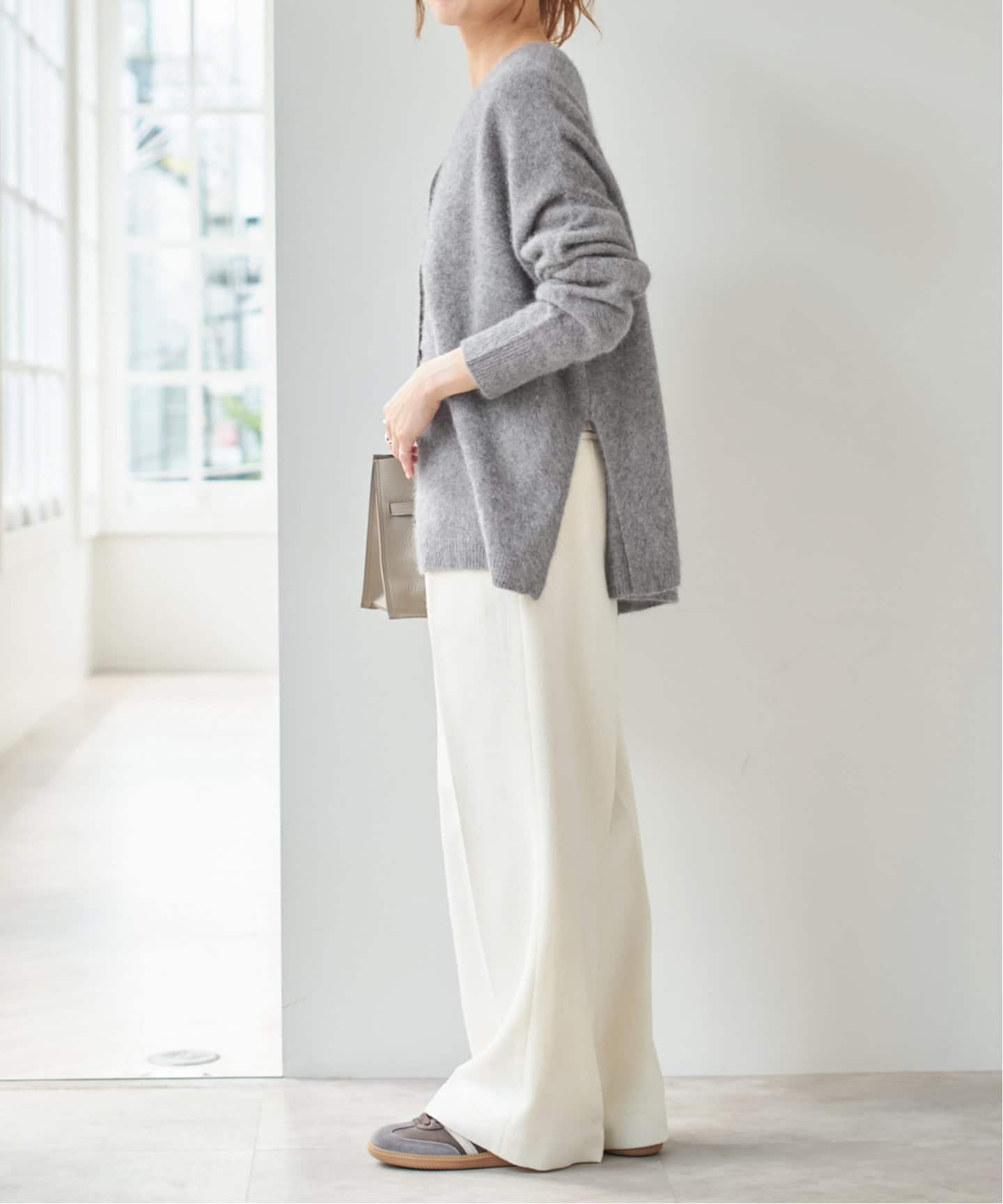 フォックスウールミックス2WAYカーディガン（カーディガン）｜Spick