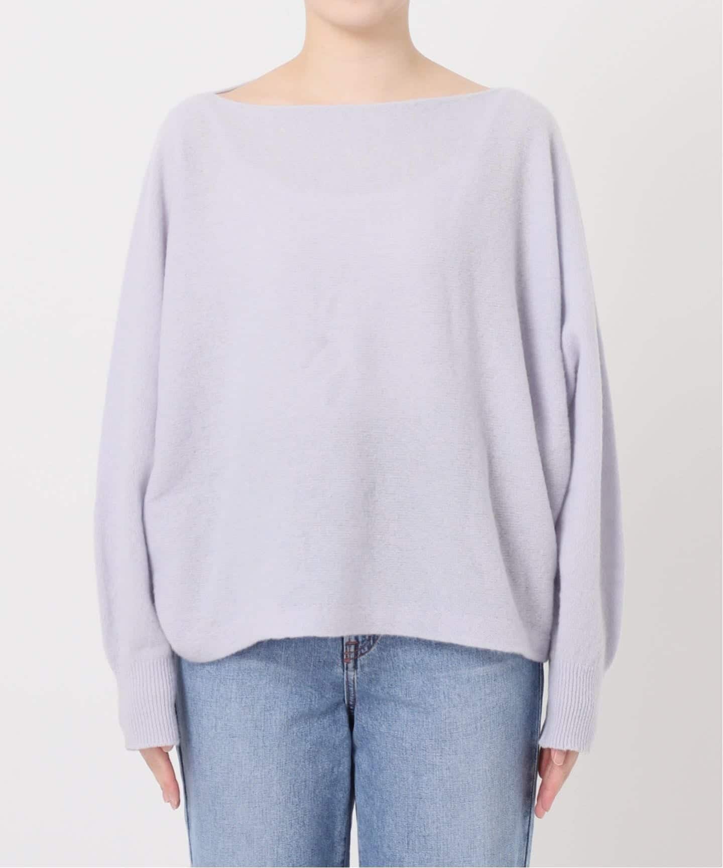 WEB・一部店舗限定追加2》ファインウールドルマンプルオーバー（ニット