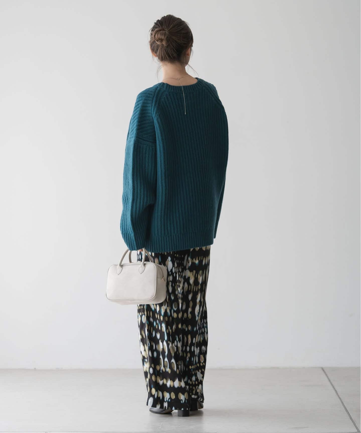 片畦ビッグニット（ニット／セーター）｜NOBLE（ノーブル）の通販