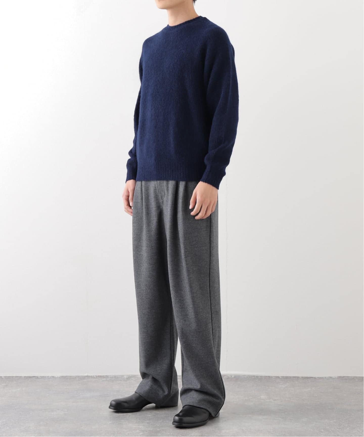 スリアルパカミックス クルーネックニット（ニット／セーター