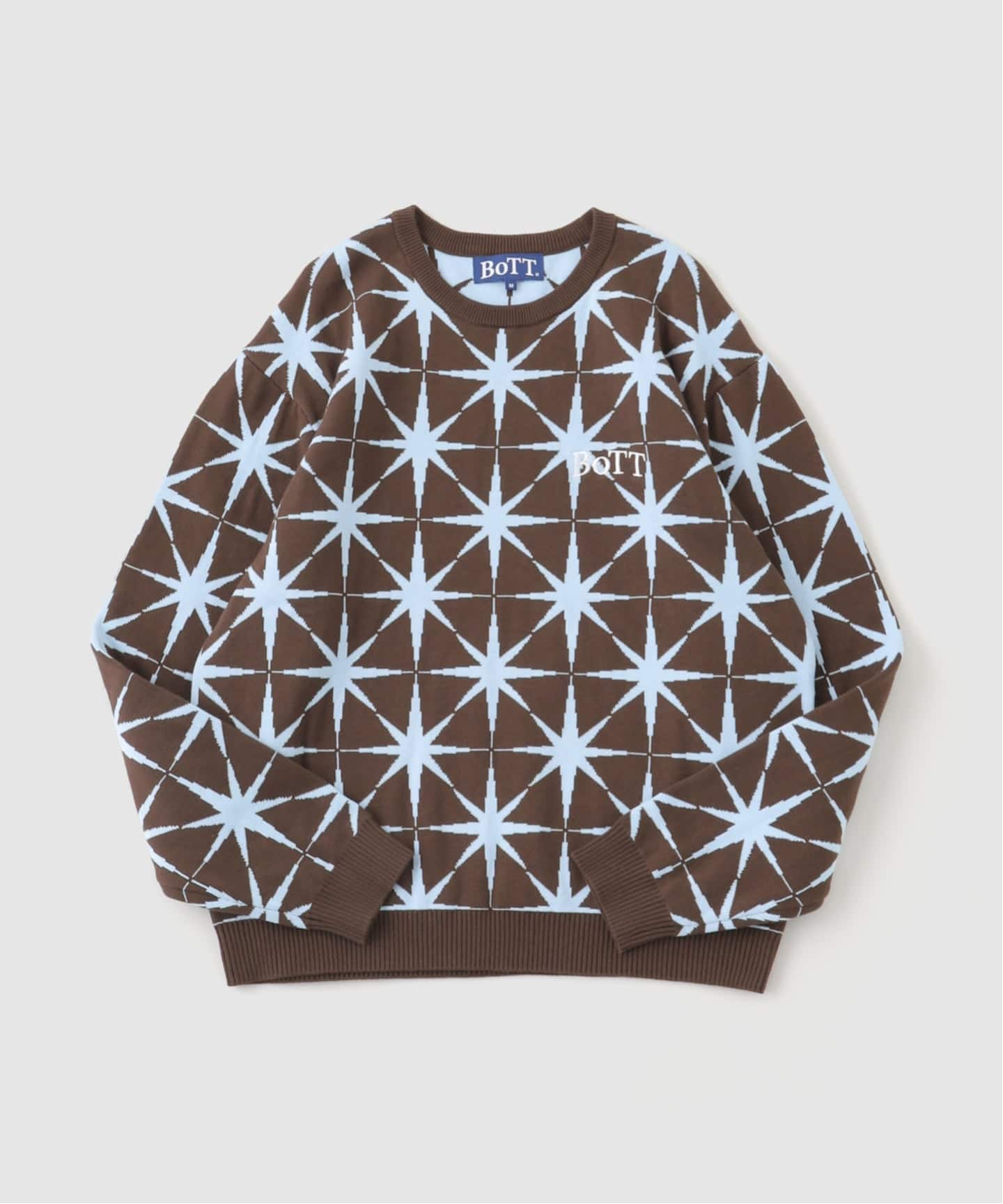 BoTT / ボット SPARKLE JACQUARD KNIT SWEATER（ニット／セーター