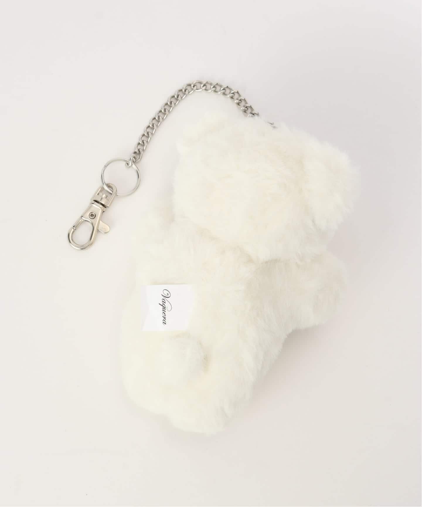 VAQUERA / バケラ UNISEX TEDDY BEAR KEYCHAIN WOVEN（キーケース