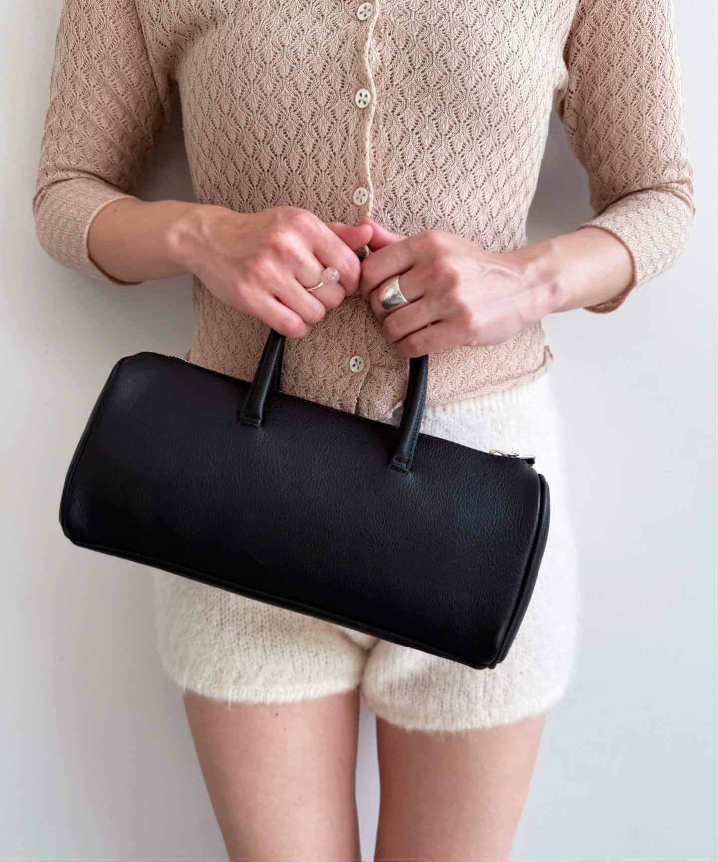 追加》abcスムースレザーボストンバッグ（ボストンバッグ）｜EDIT.FOR