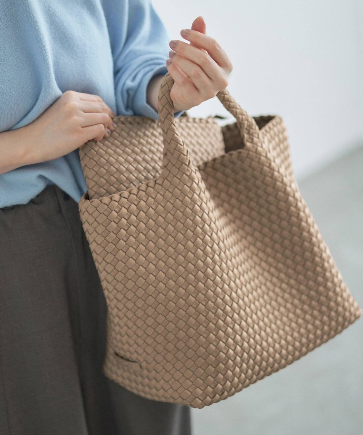 追加3》NAGHEDI/ナゲディ St Barths medium Tote トートバッグ