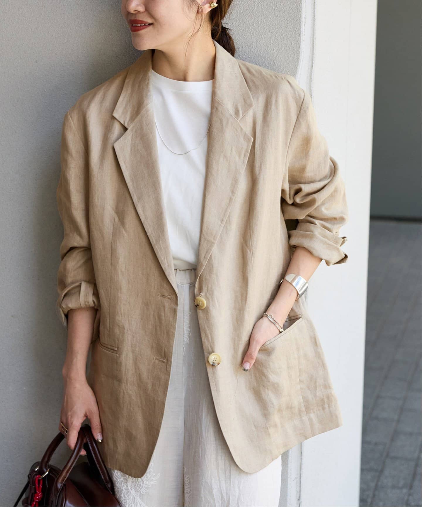 リネン SB-2B ジャケット（テーラードジャケット）｜JOURNAL STANDARD