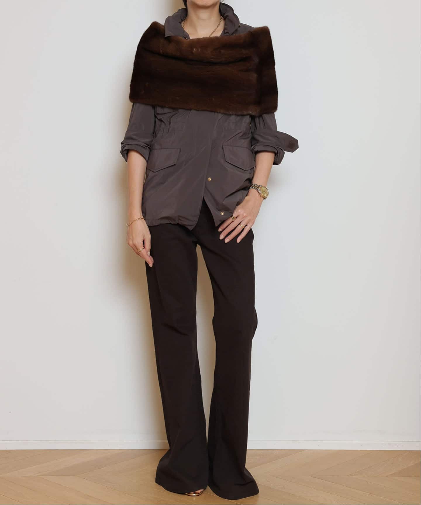 Col Pierrot/コルピエロ】Military ブルゾン（ミリタリー）｜MUSE de