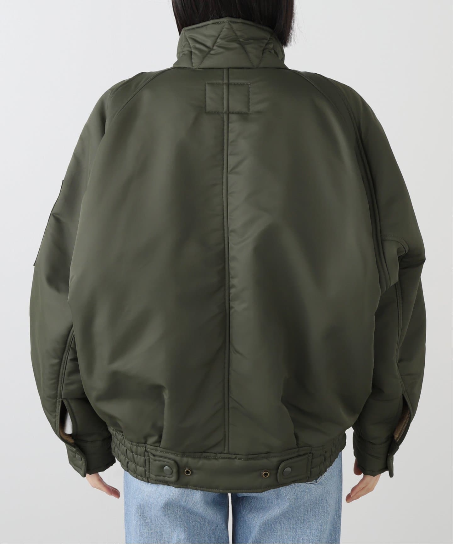 R13/アールサーティーン】RIBBED FLIGHT BOMBER ジャケット（その他