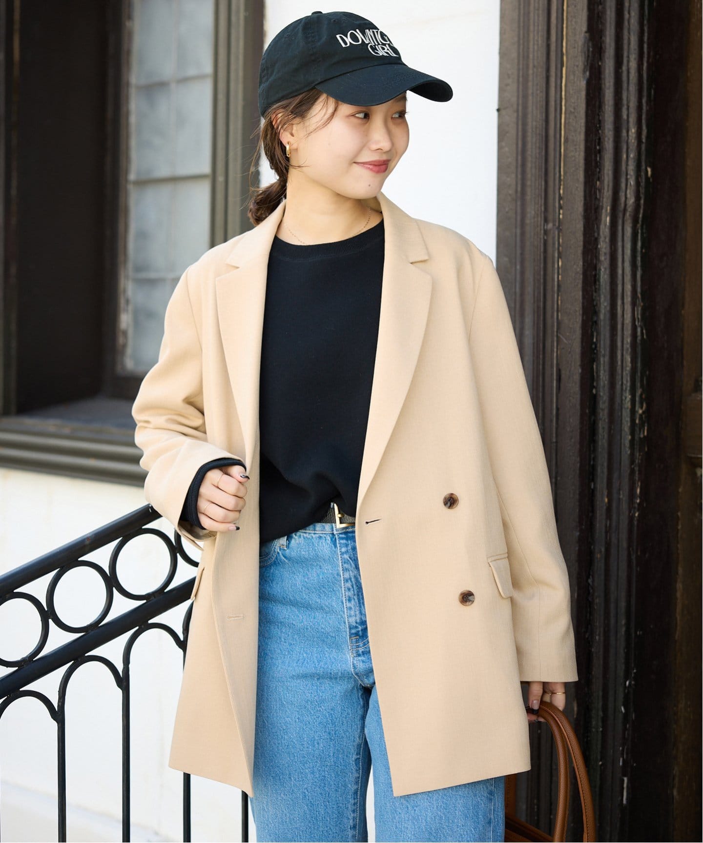 追加》ウォッシャブルツイルダブルジャケット（テーラードジャケット